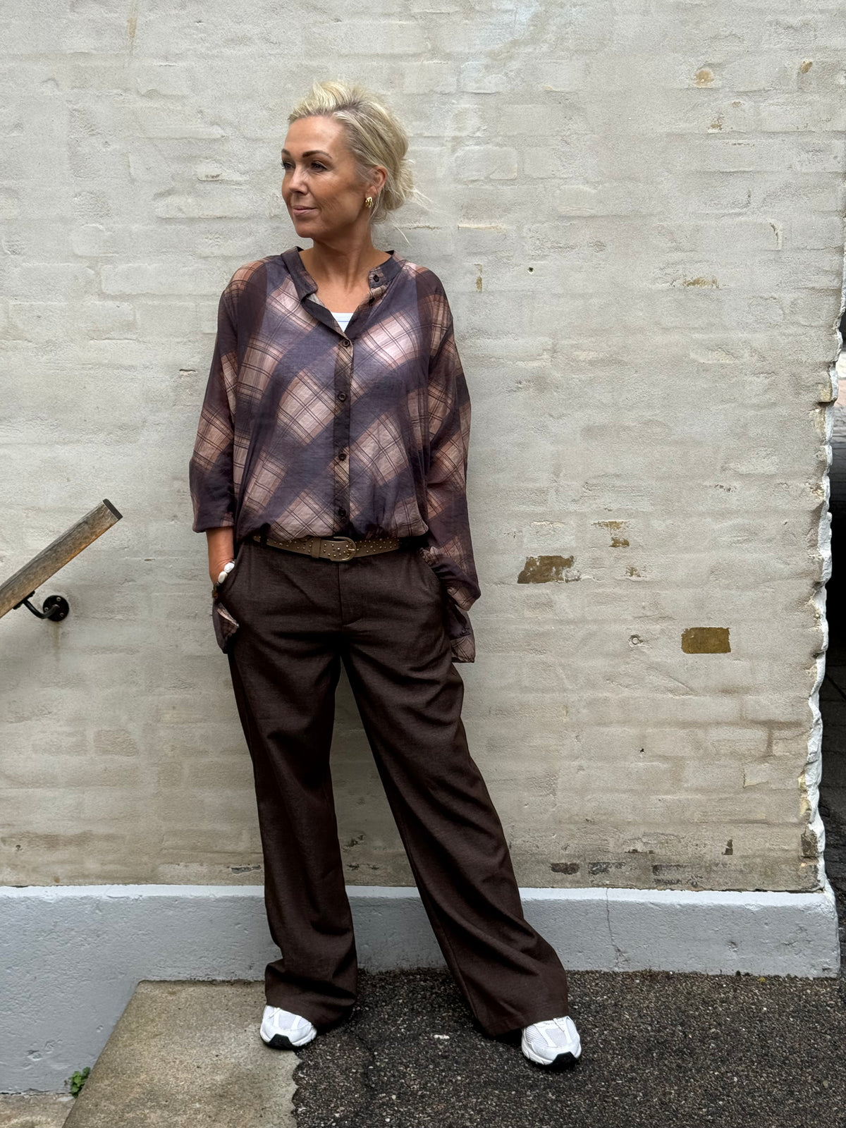 MOORE Box Pant - Coffee