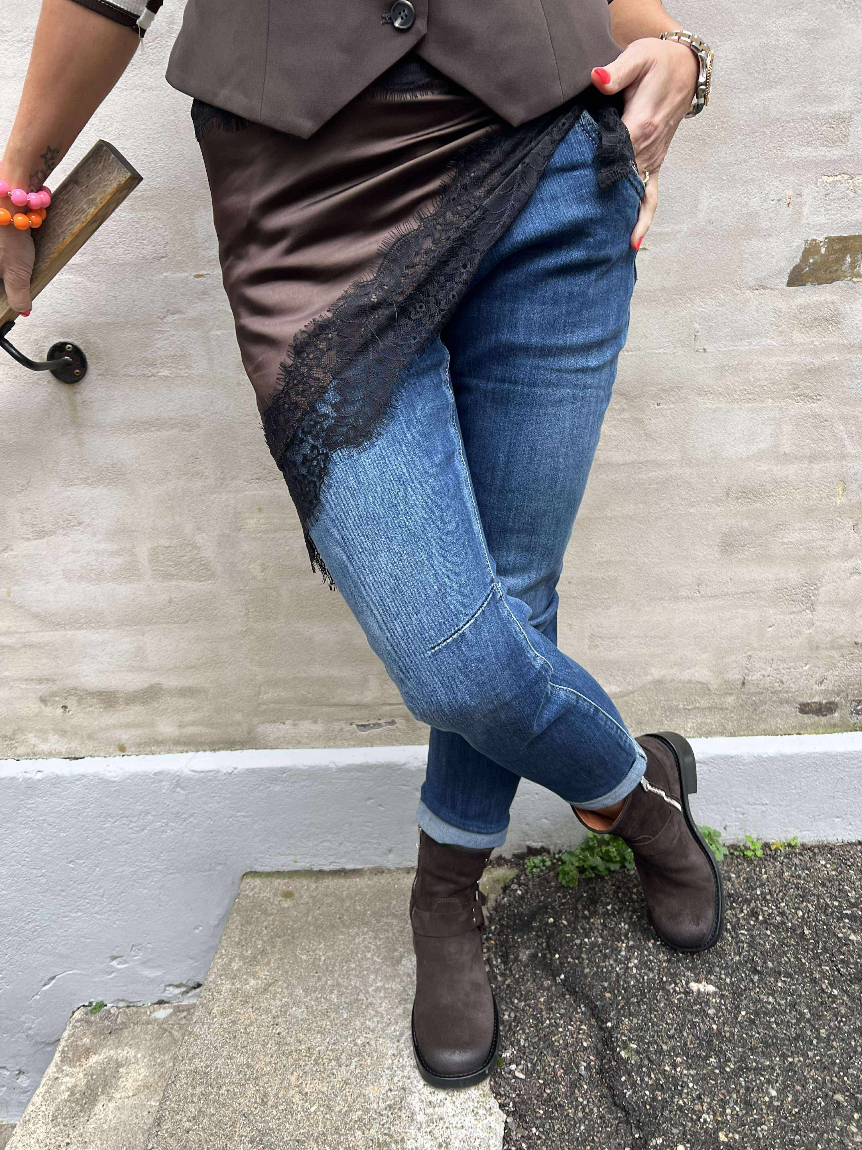 Blonde Tørklæde - Brown