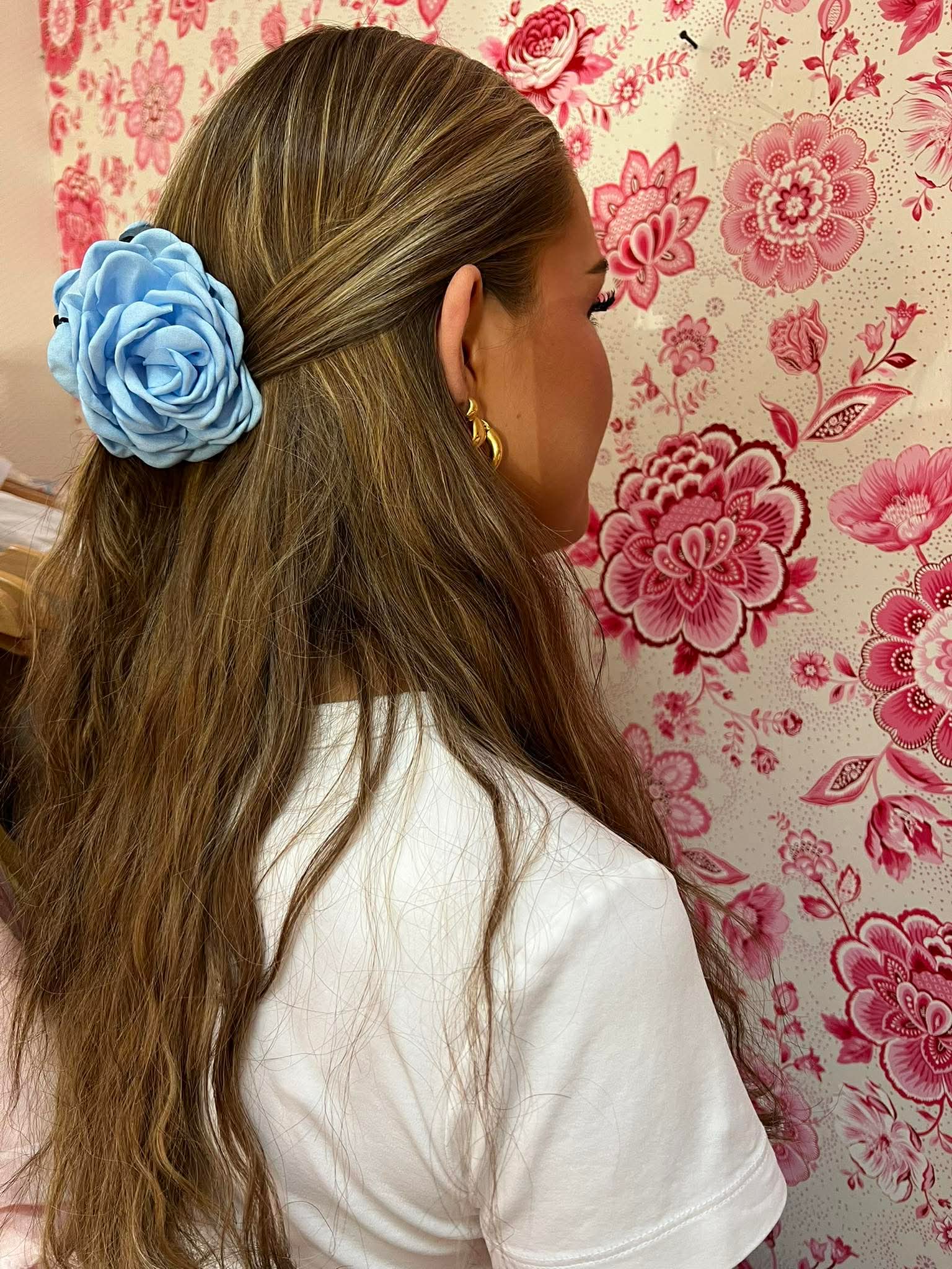 Hana Rose Hårklemme - blue