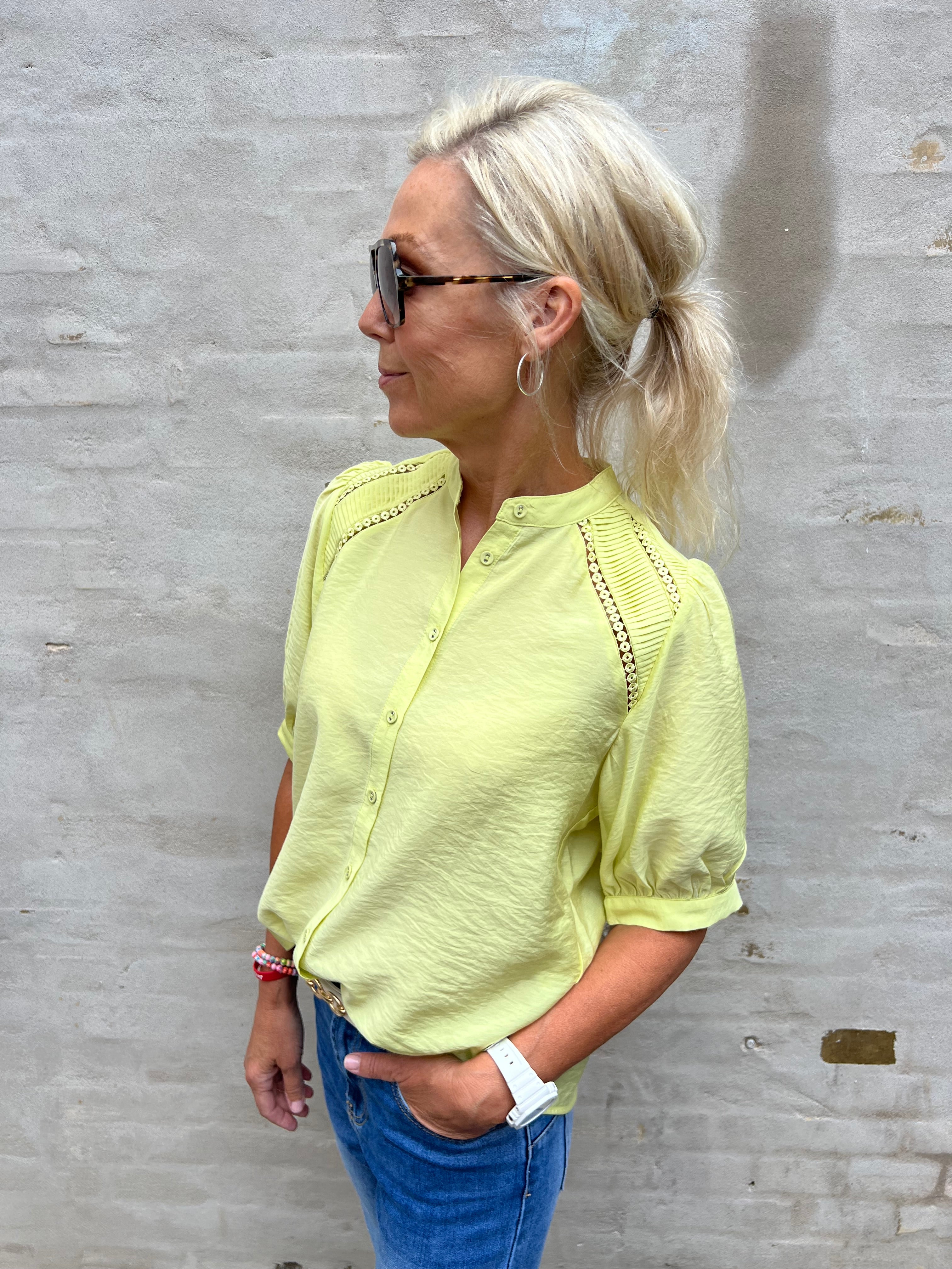 Callum Pintruck Shirt - Citrus