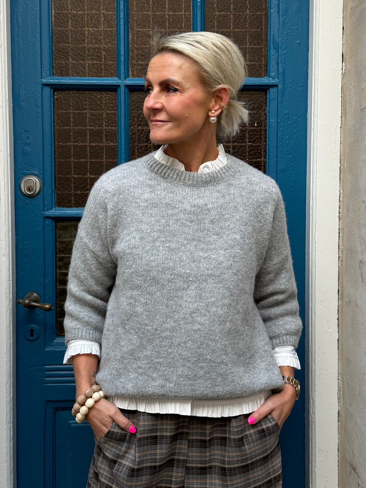 Gracy Knit - Light Grey