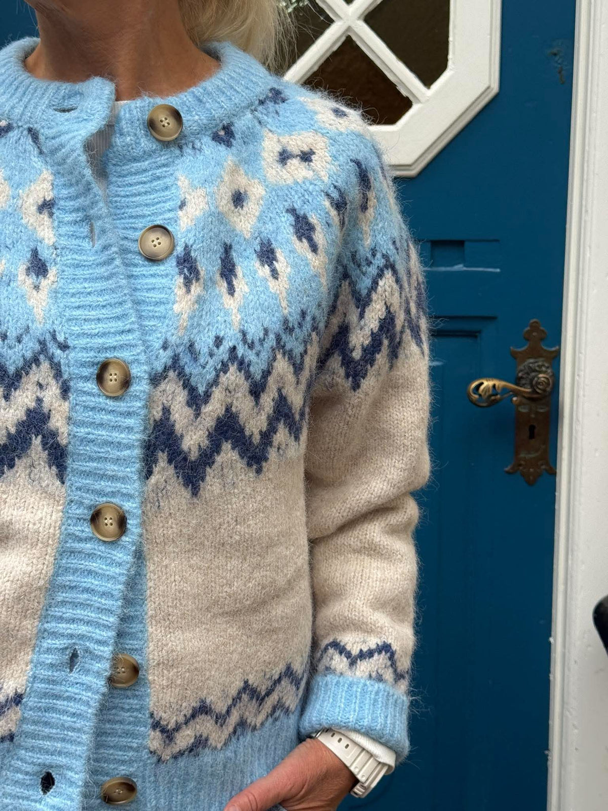 SoleGO Cardigan - Blue Mix