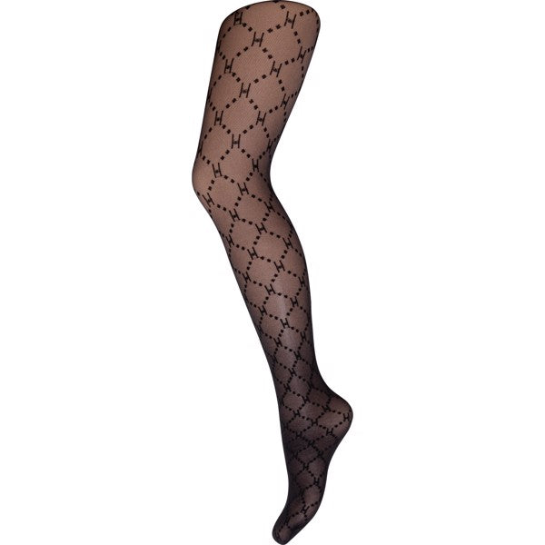 Tight logo 25 Denier - Black