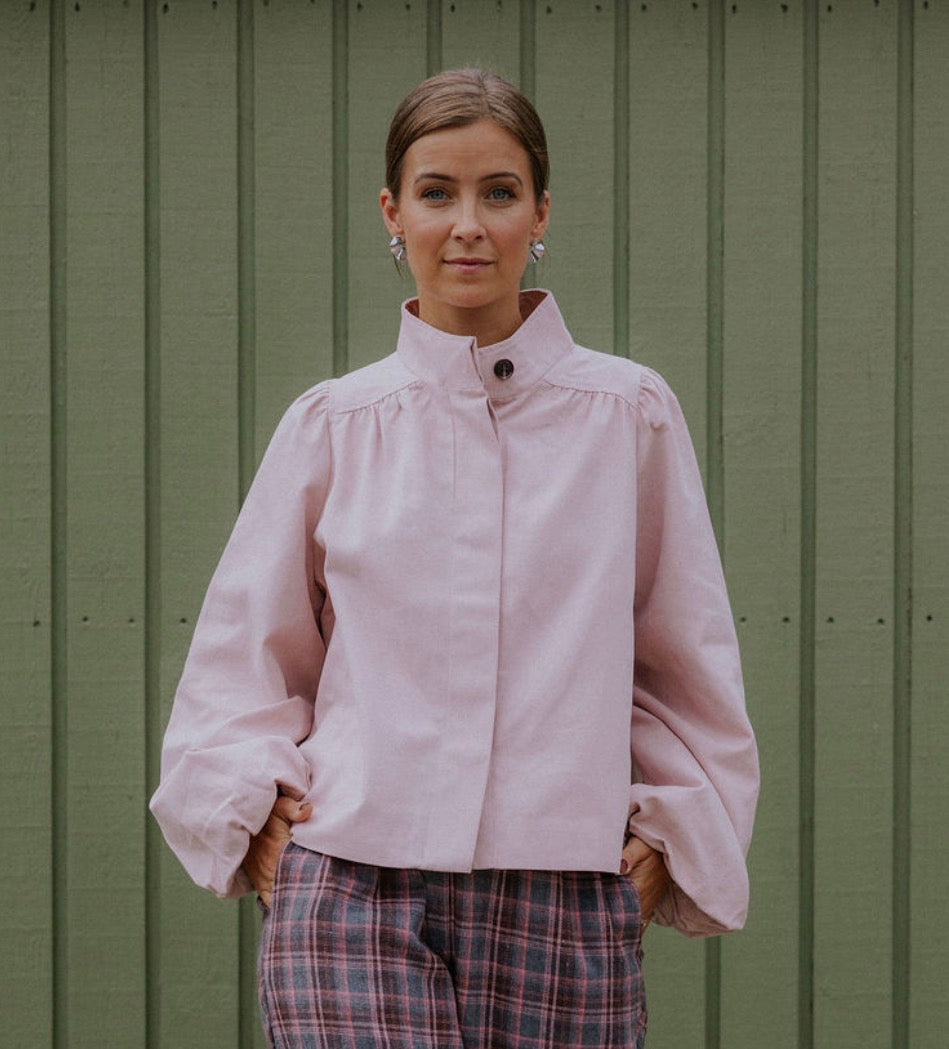Tirsa Canvas Jacket - Light Pink
