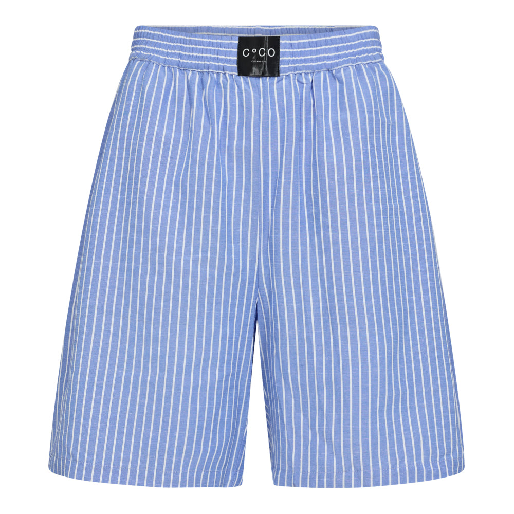 Tea Stripe Shorts Blue