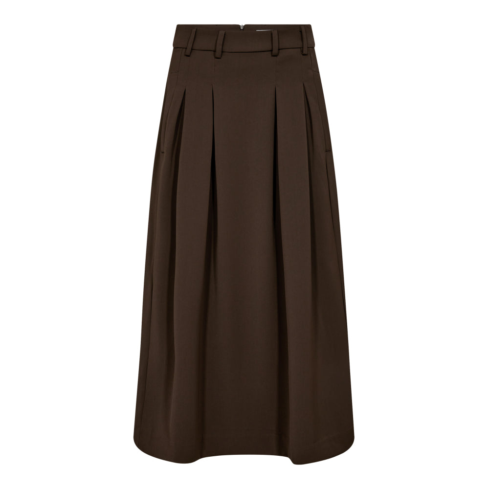 Anya pleat skirt - Mocca