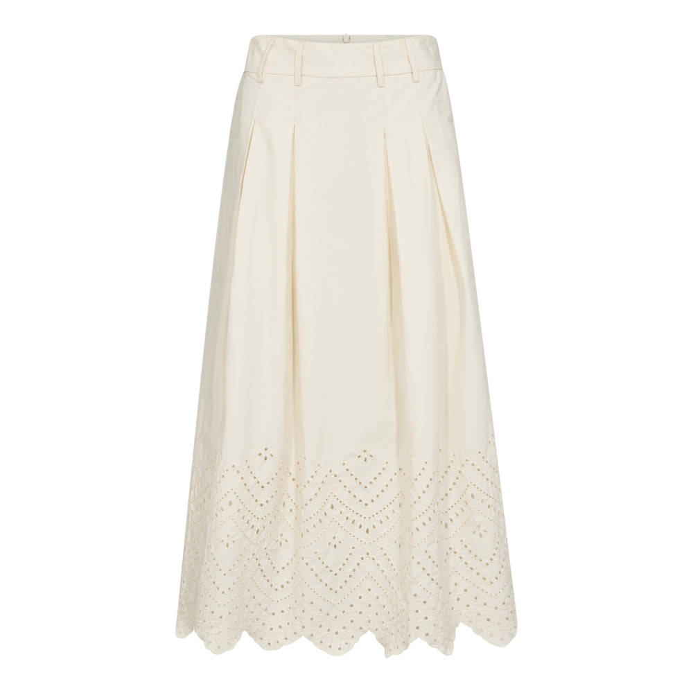 Poppy Anglaise Skirt Bone