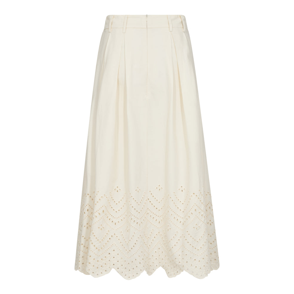 Poppy Anglaise Skirt Bone