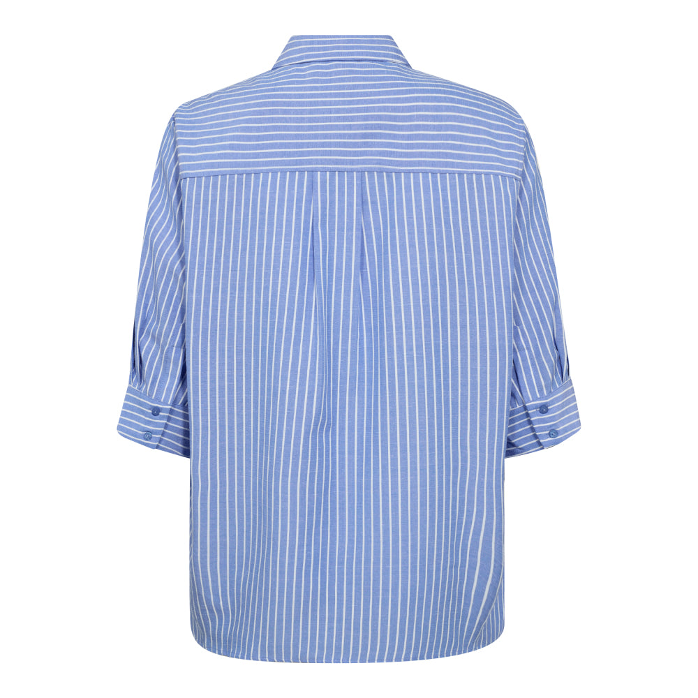 Tea Stripe Shirt Blue