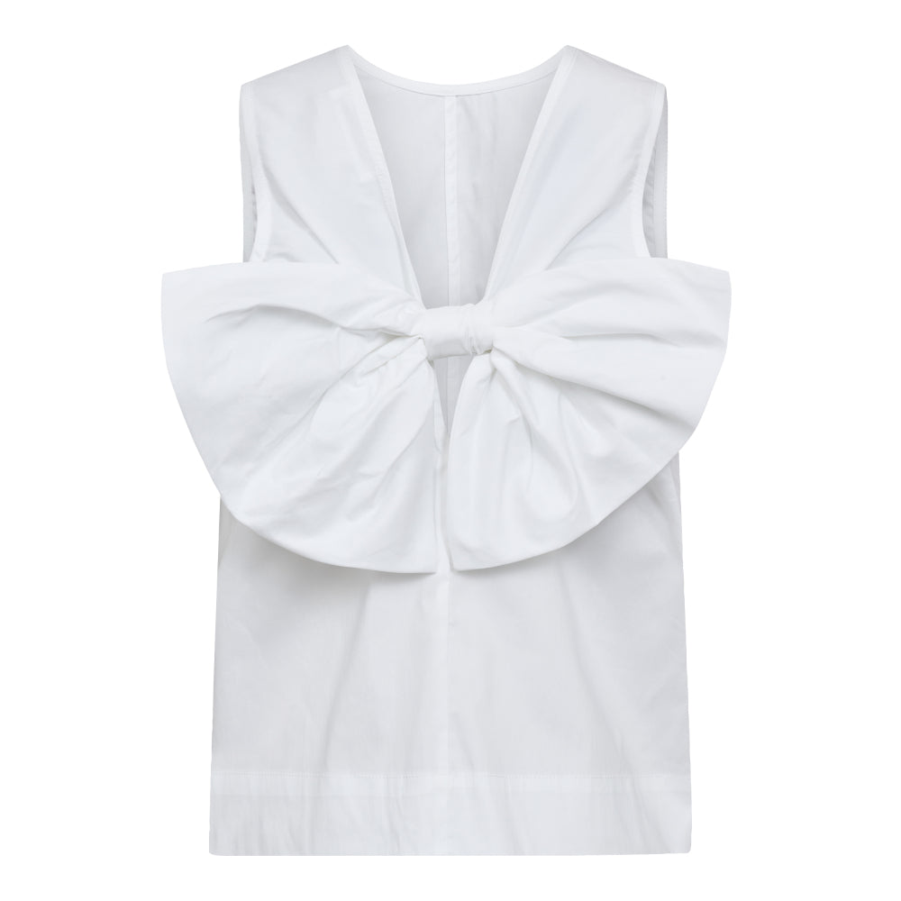 Sanna Bow Top White