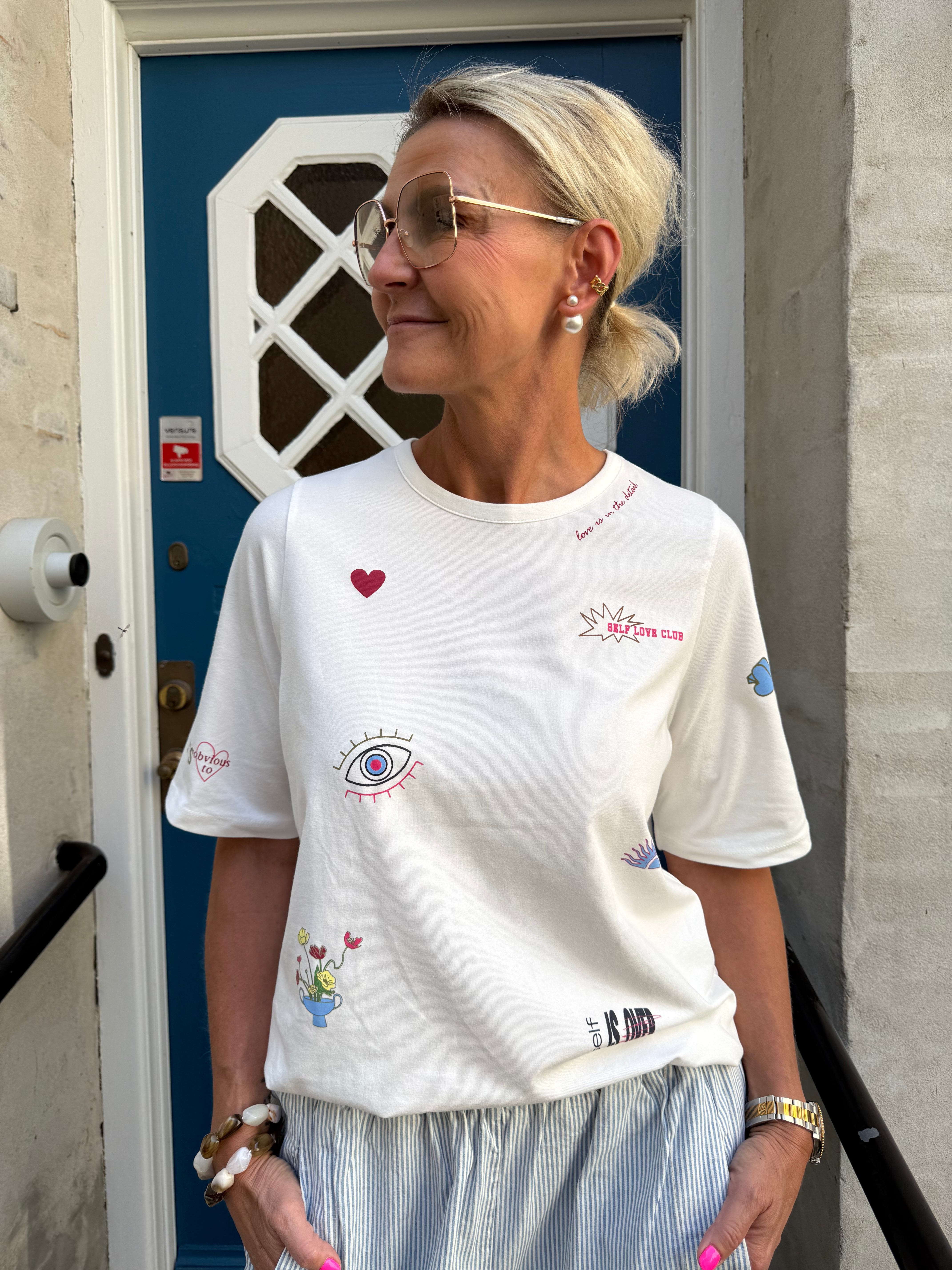 Pando Gith T-shirt - Spring Gardenia