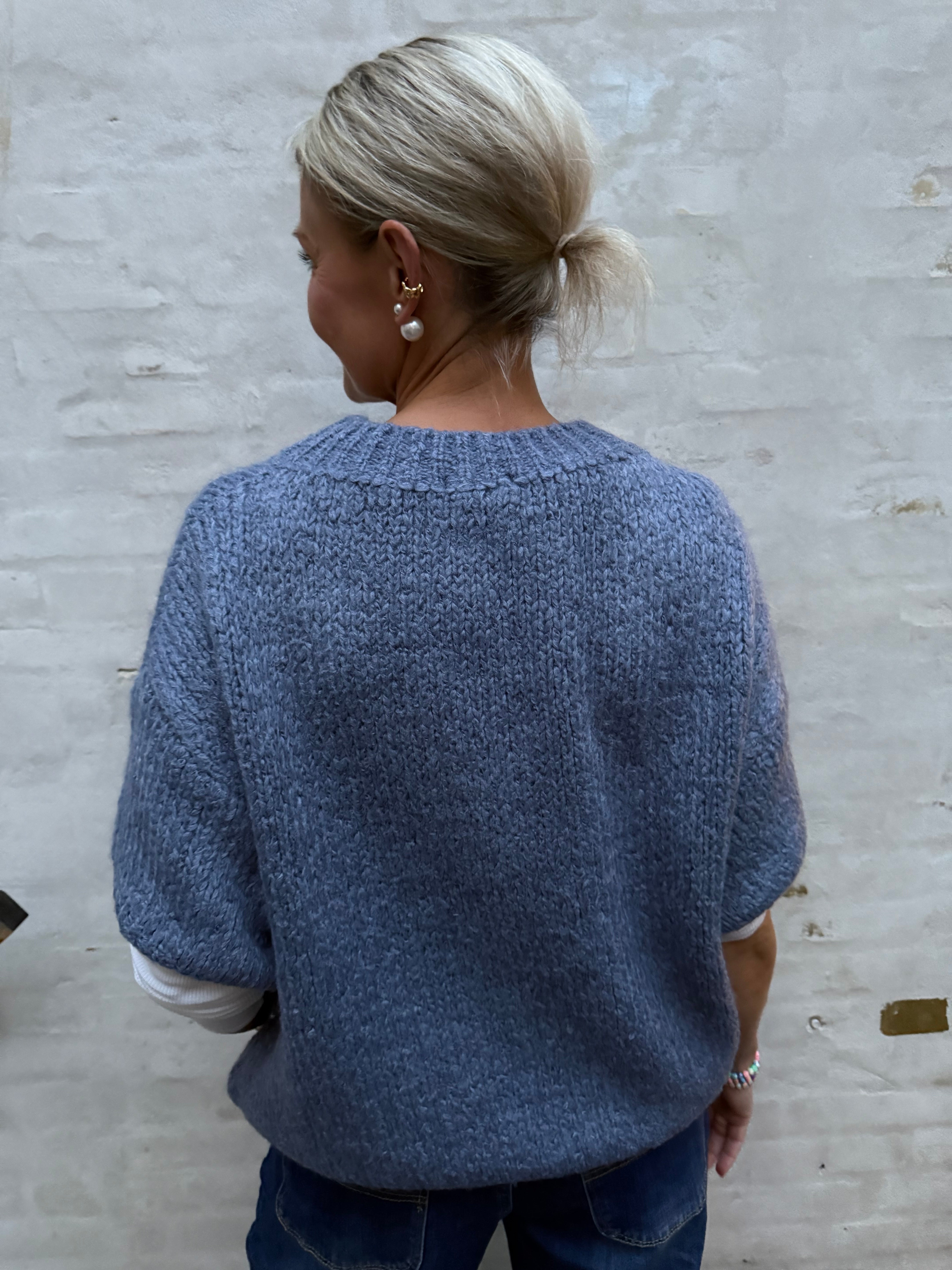 Violetta Knit - Jeans blue