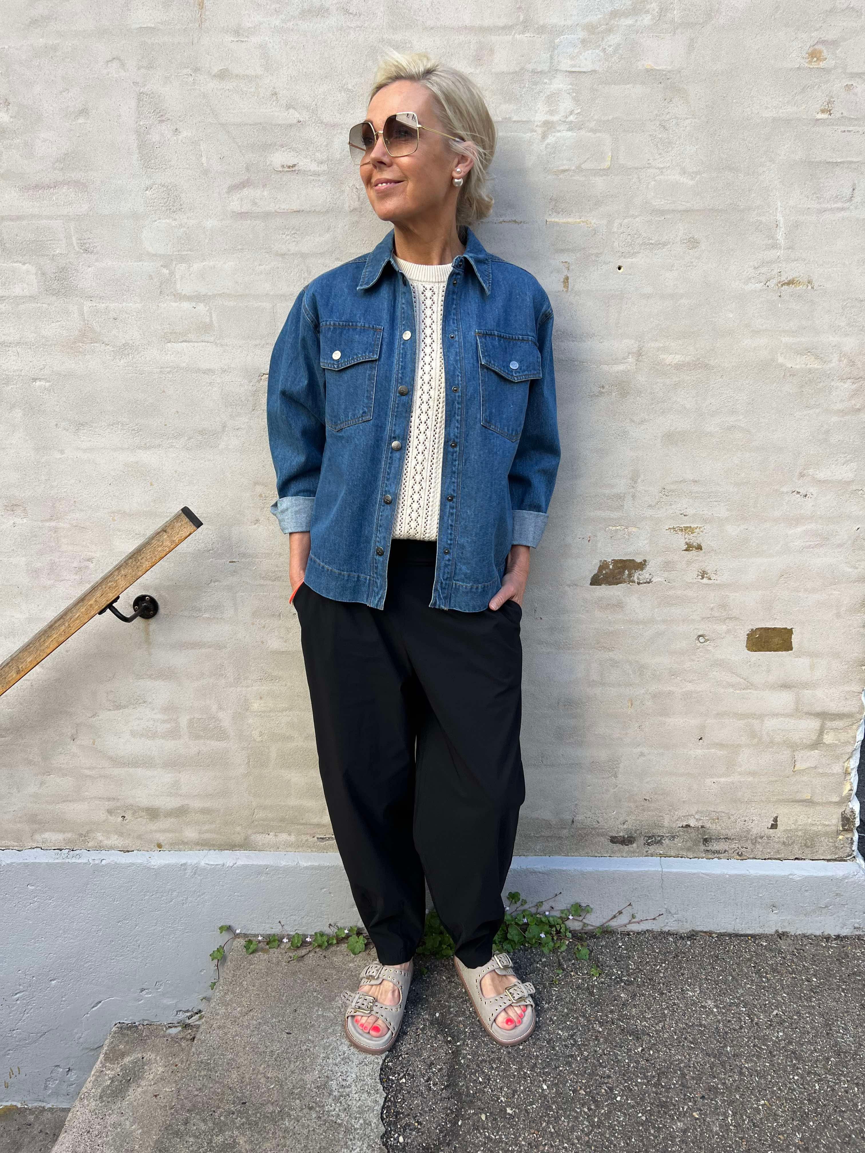 BCDavina Barrel Pant Black