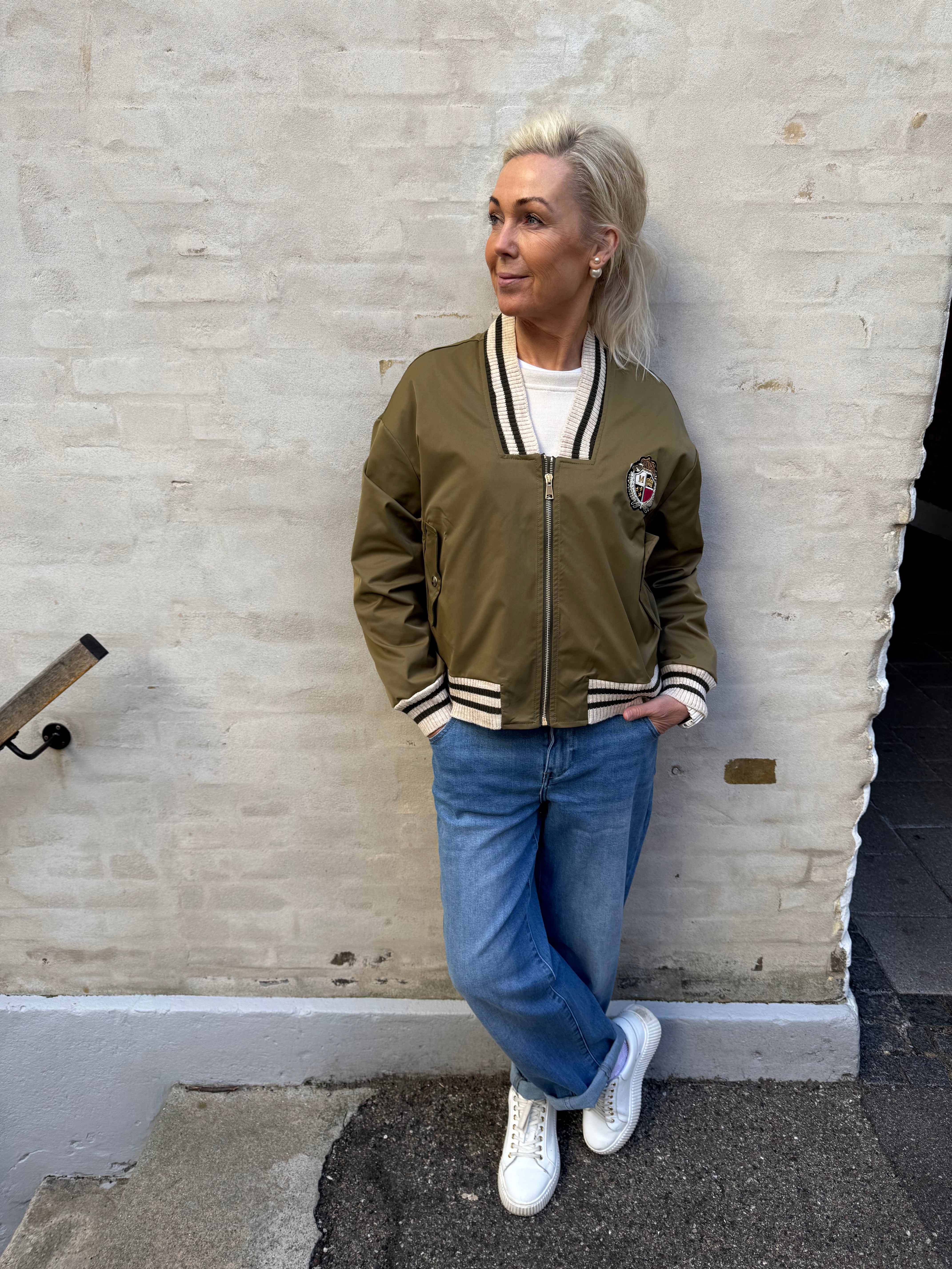 Sandy Bomber Jacket - Militare