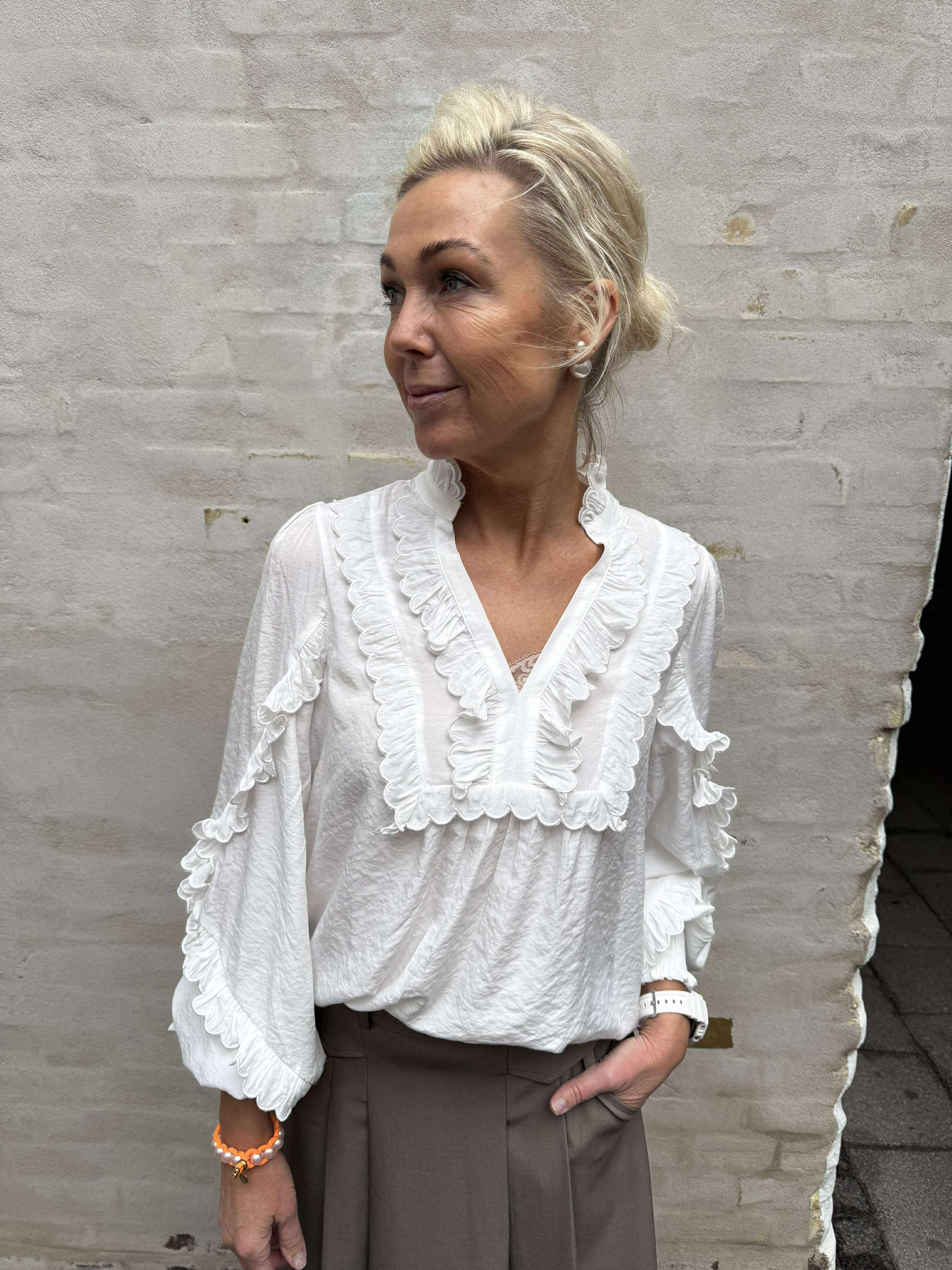 NanaGO Blouse - Off-White