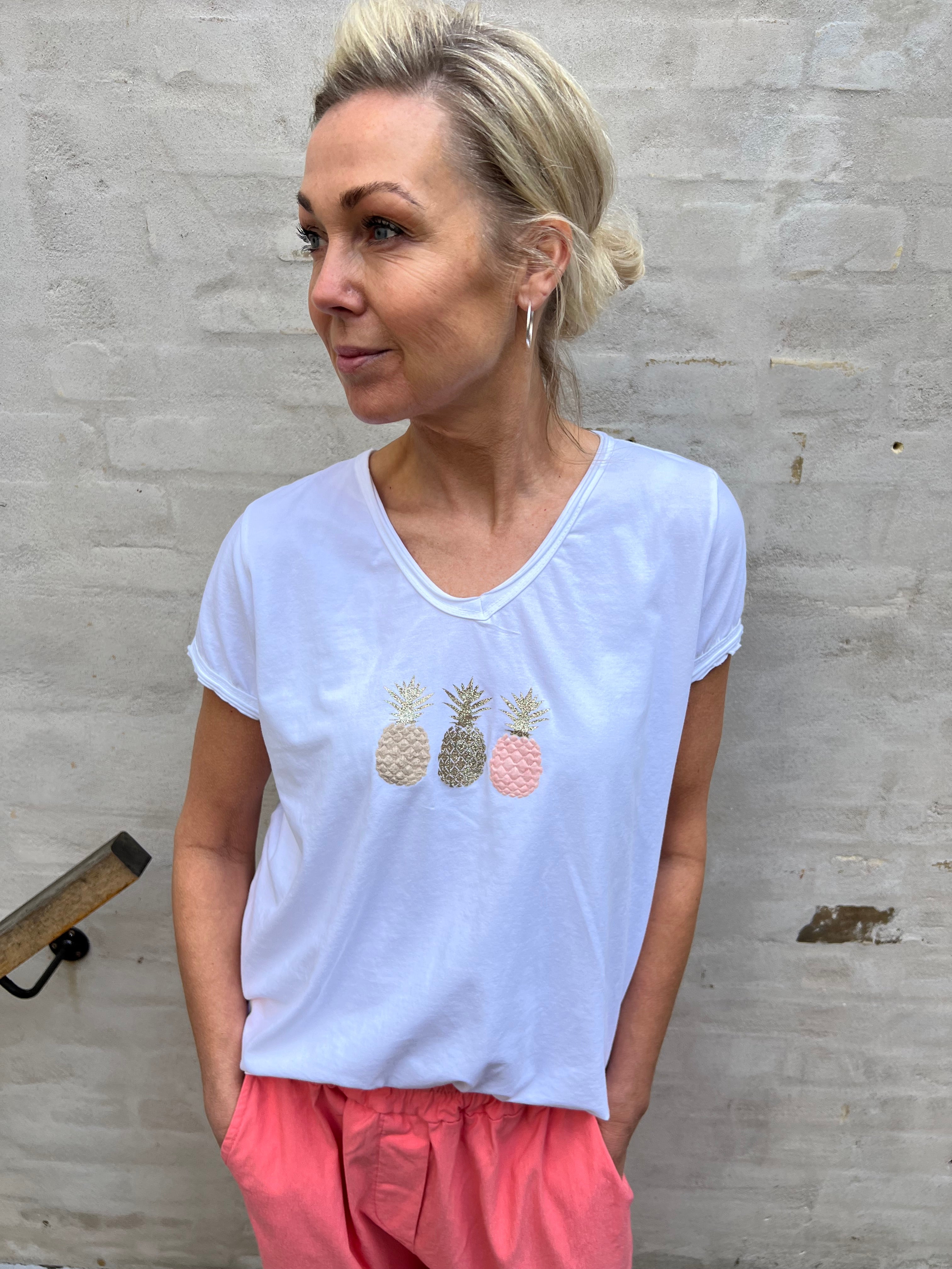 Gemma tee white