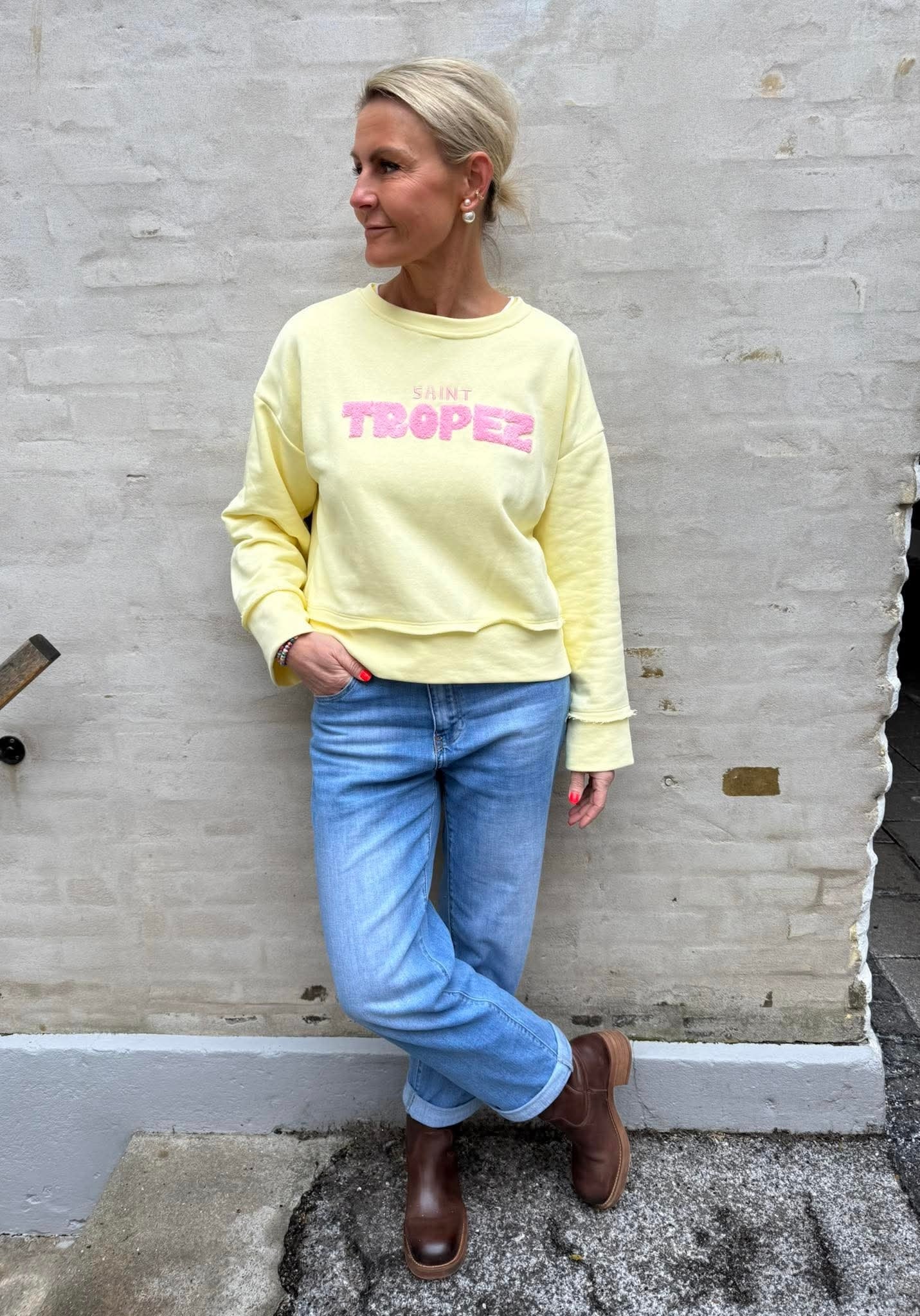 Saint Tropez Sweat - Yellow
