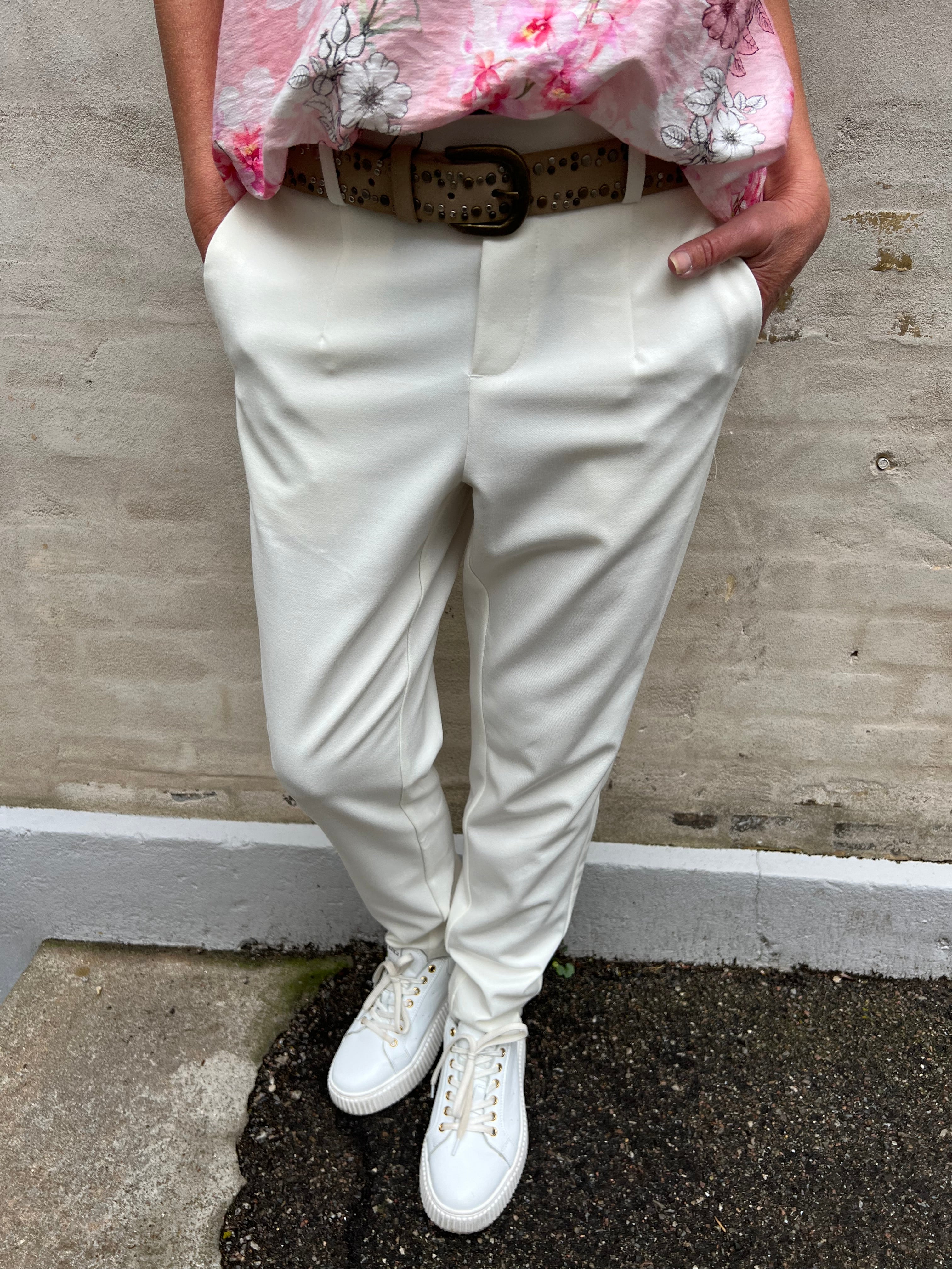 Lisa slim pant - Sandshell