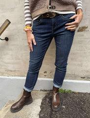 Jane Casual Fit Jeans - Dark Blue