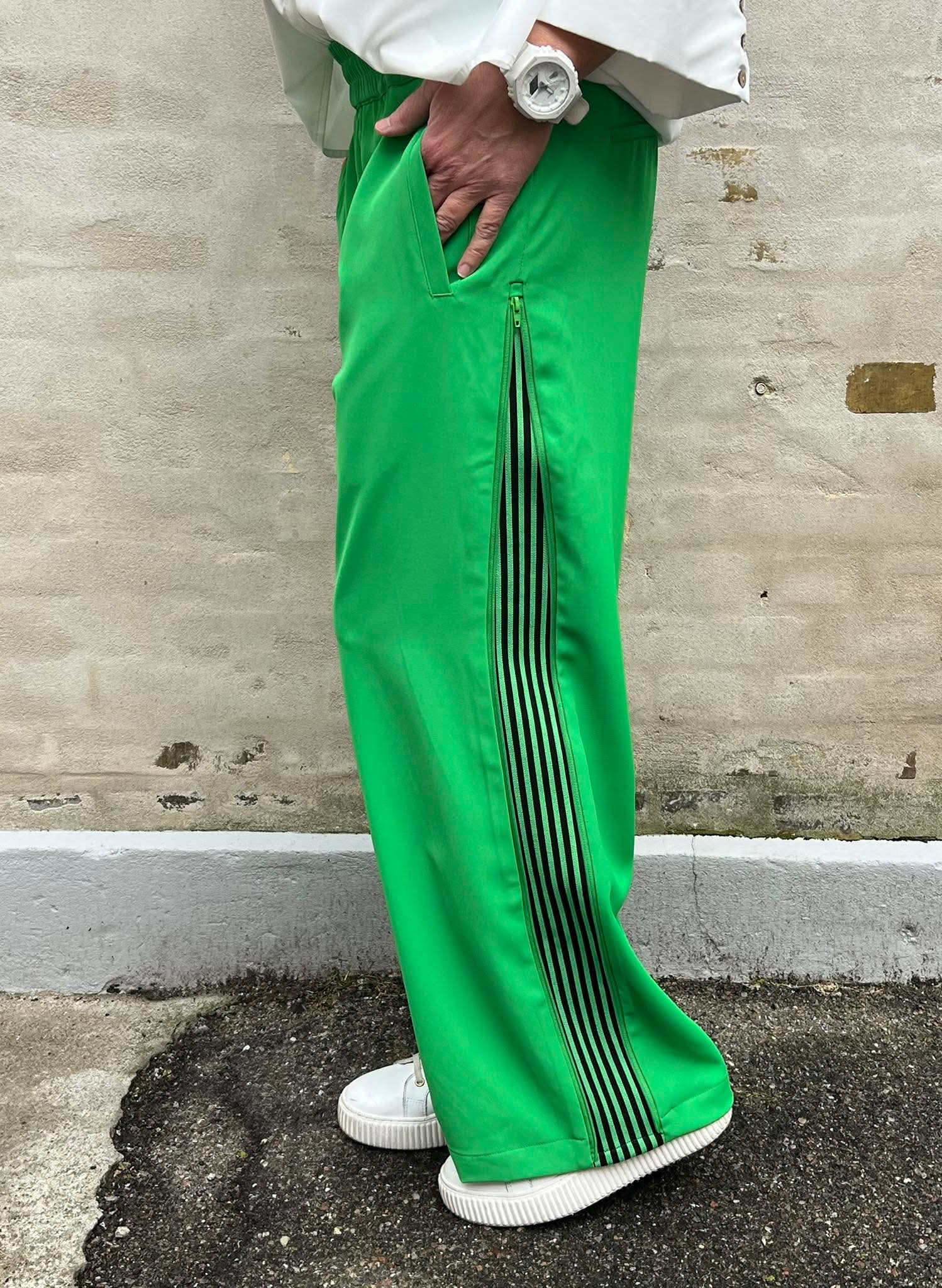 AminaCC zip Panel Pant - Green