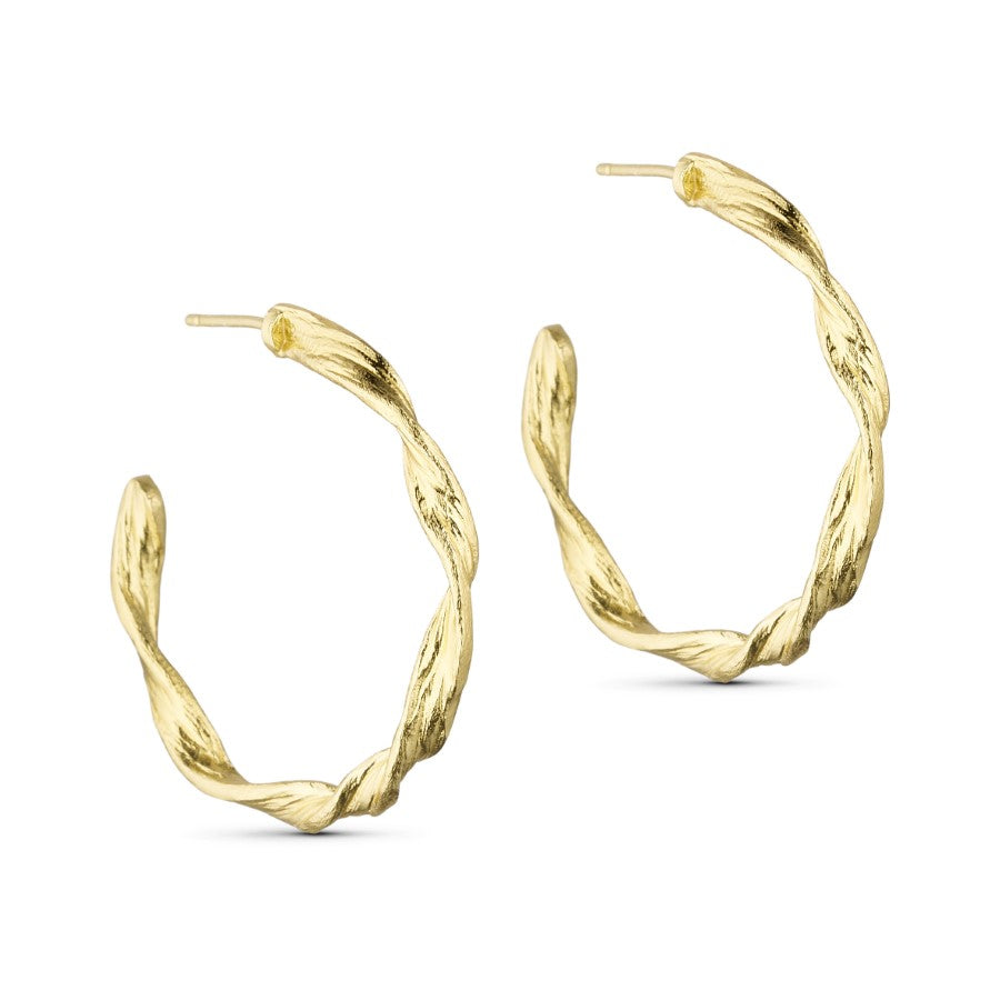 Big Idun Øreringe - Guld