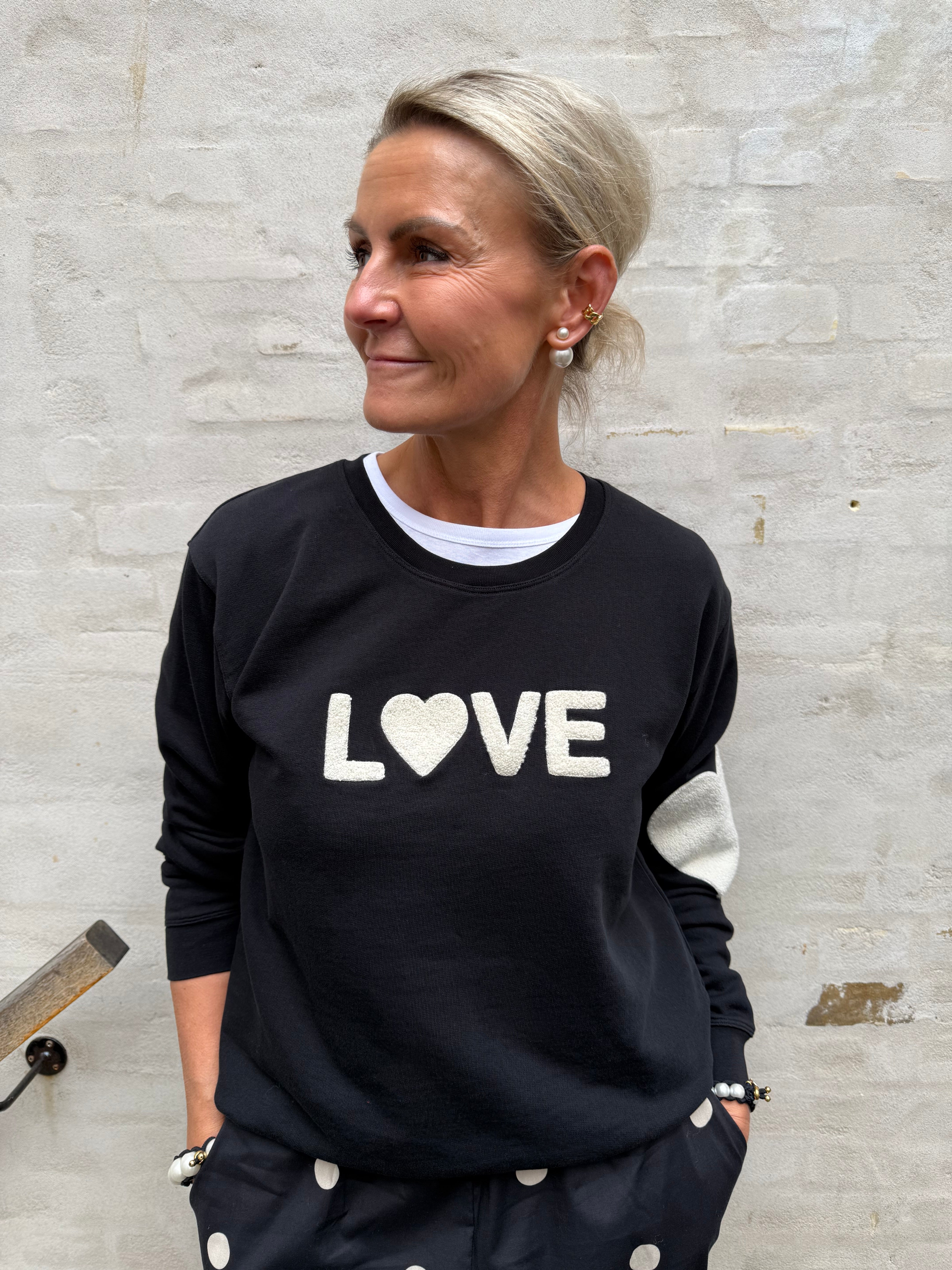 Sweat LOVE - Black/Nature