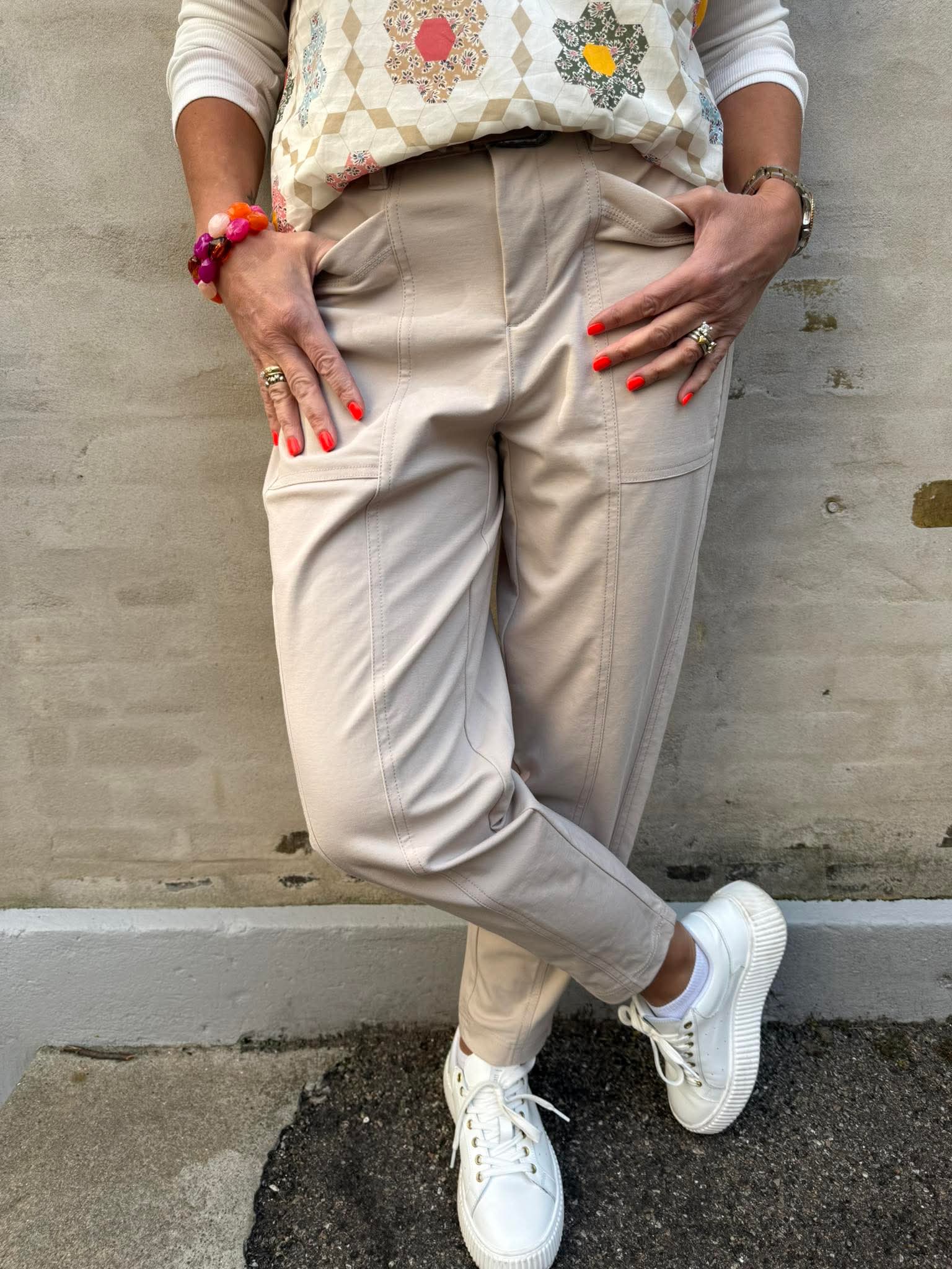 Cargo joggingbyxor - Cobble Stone