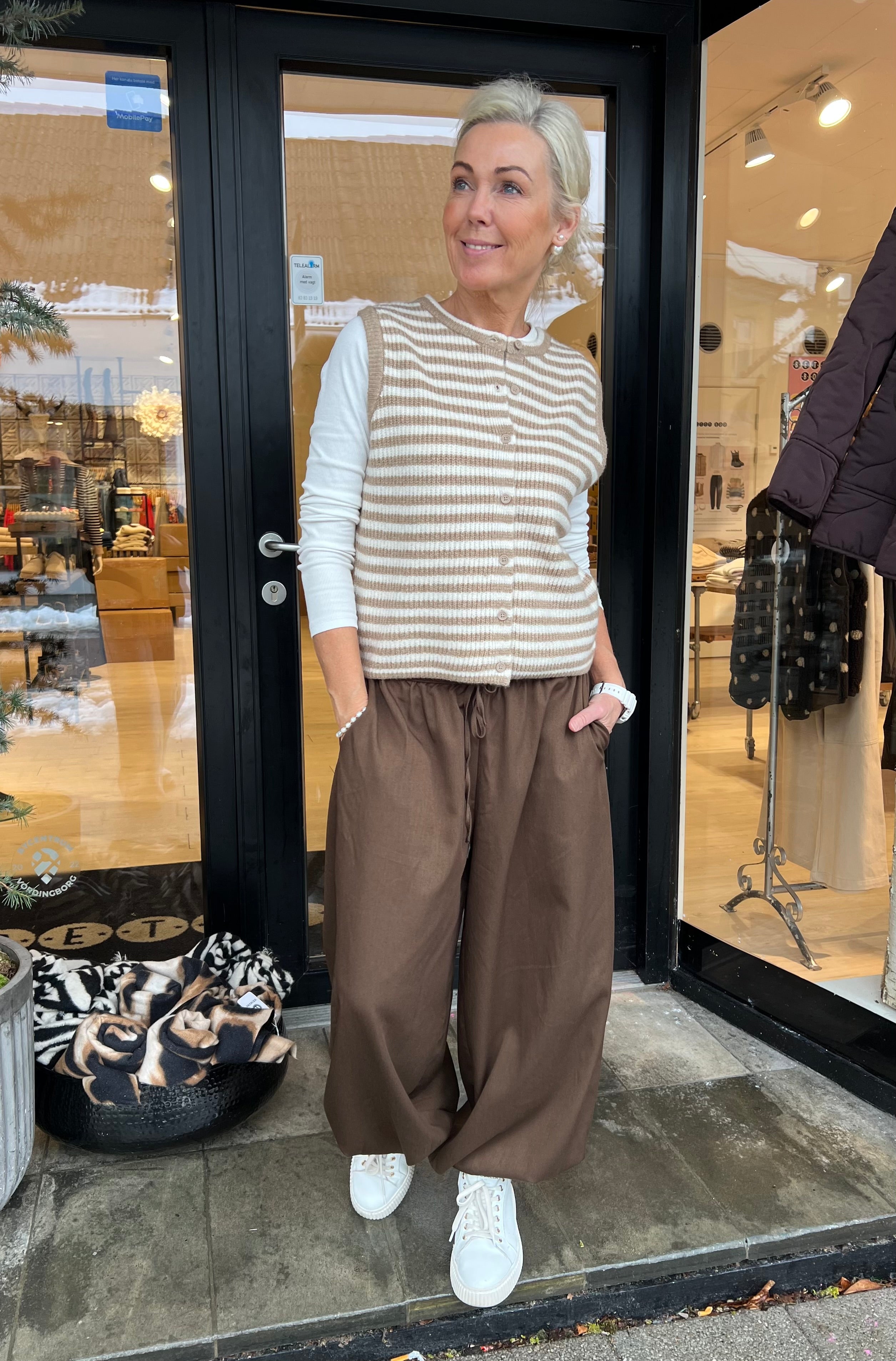 PALOMA LOOSE PANT - Dark Earth