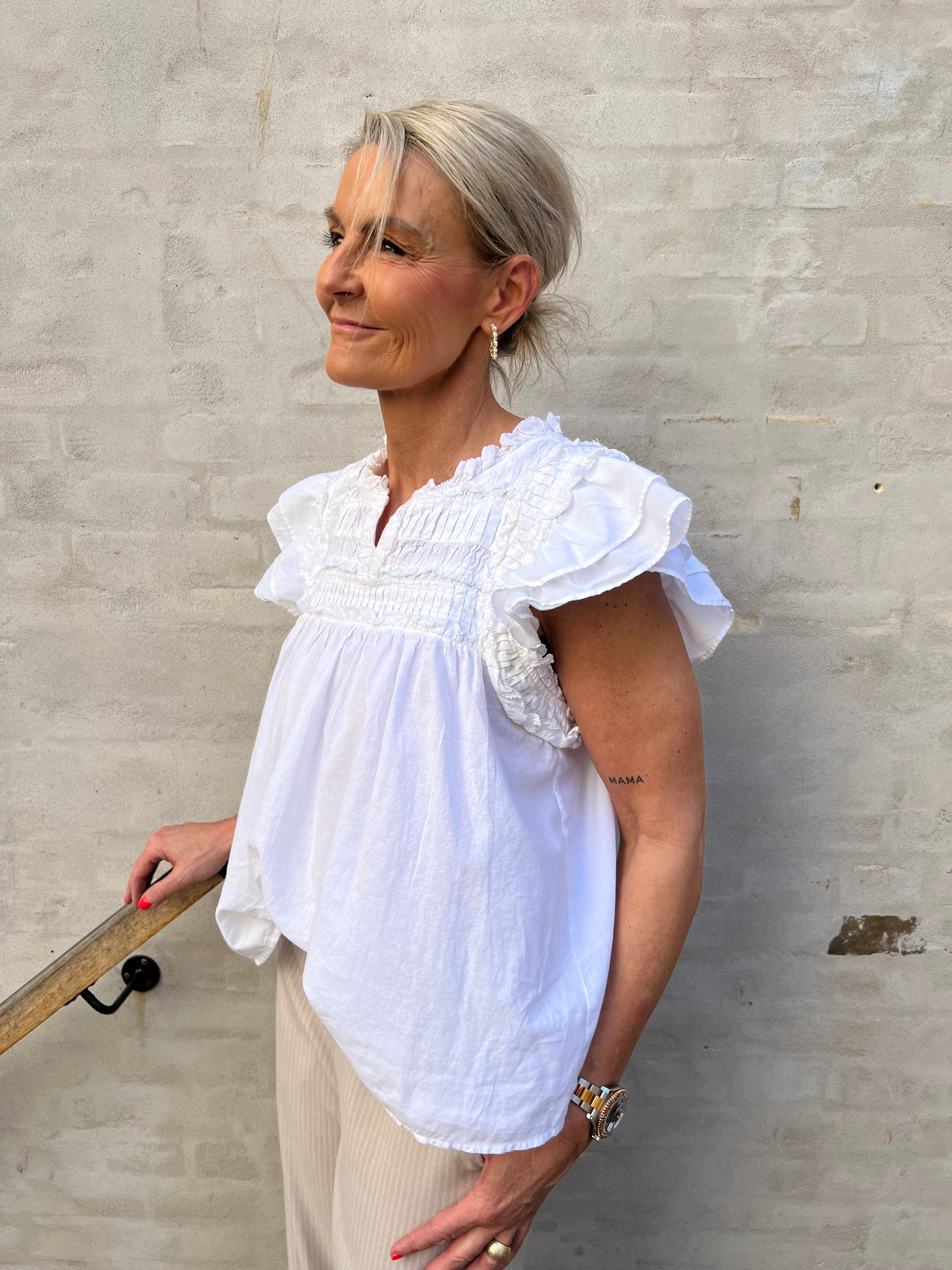 PascaleGO top white