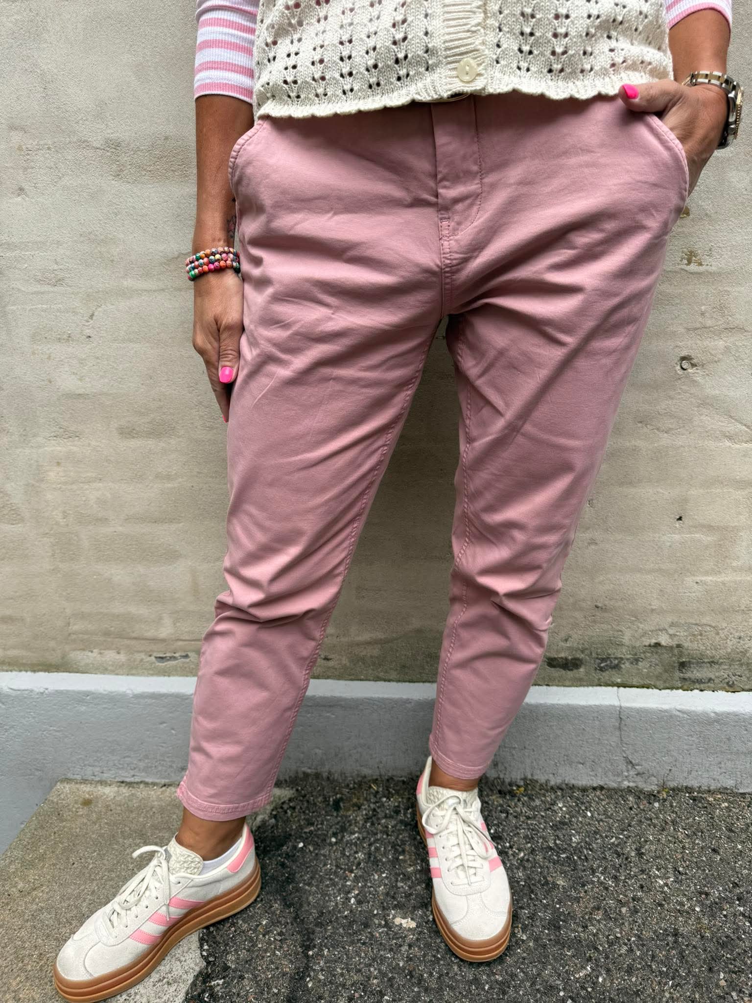 Brita cropped byxor - Svart