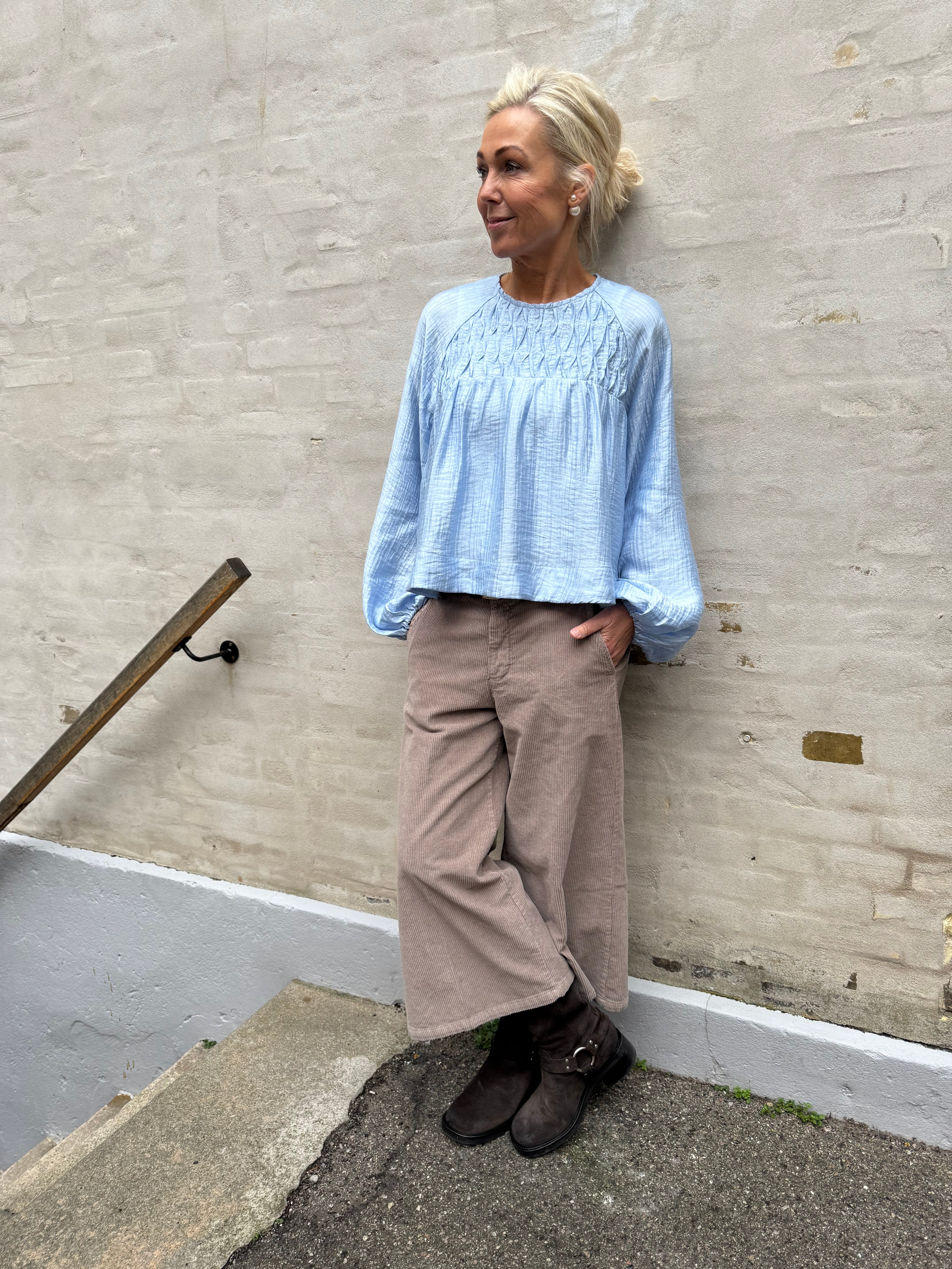 Cora Culotte Pant - Lt. Nougat