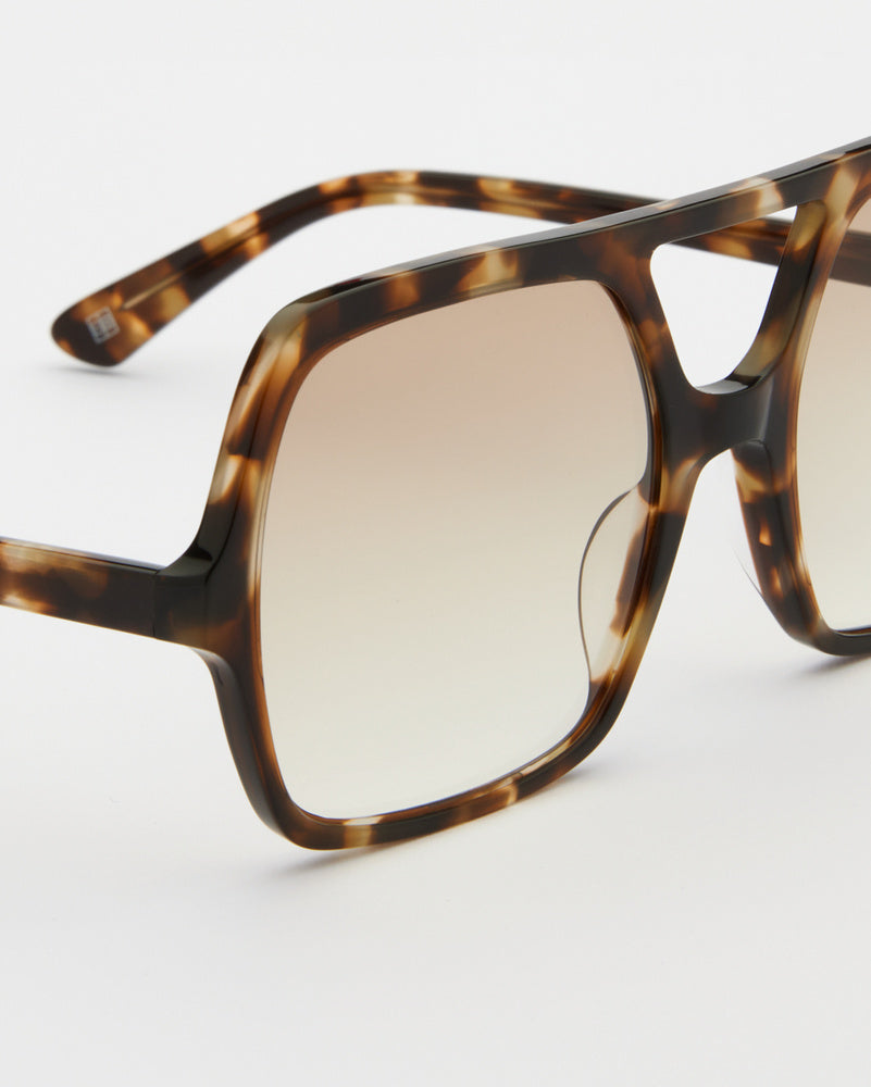 Lilly turtle brown sunglasses