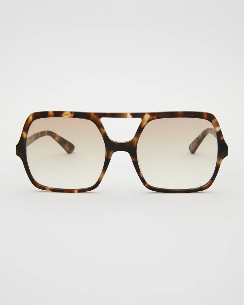 Lilly turtle brown sunglasses