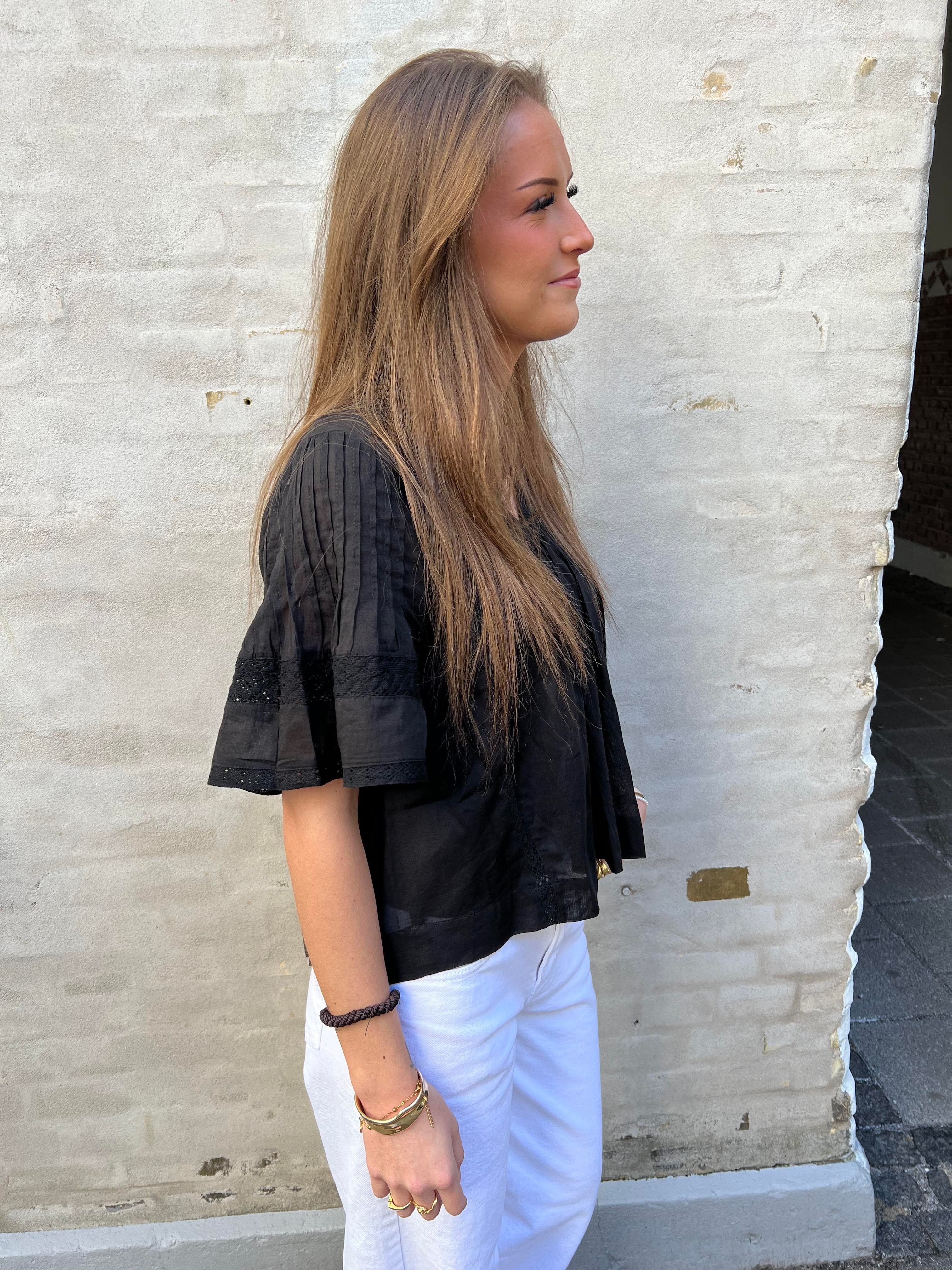 Siama voile blouse black