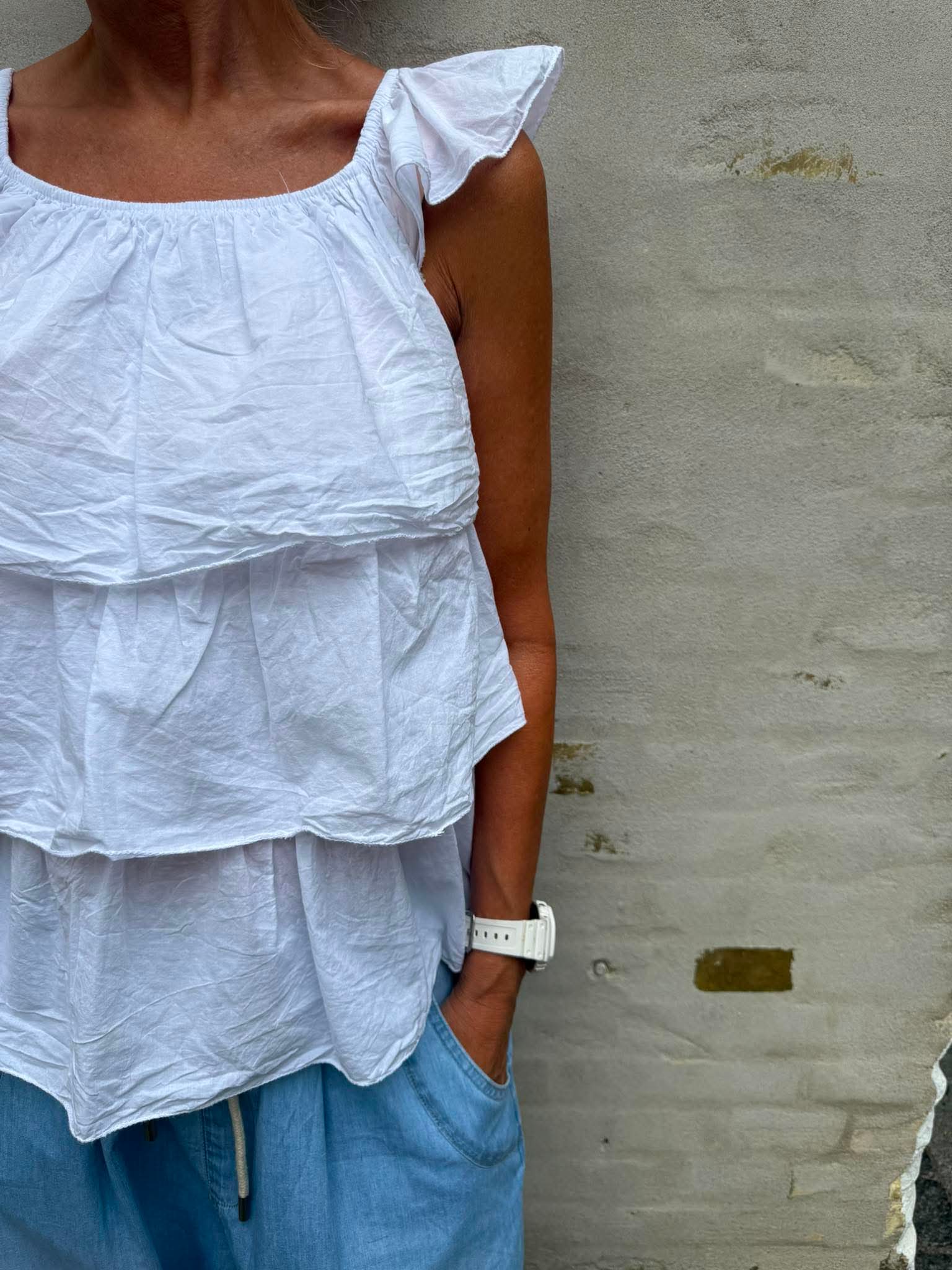 Soffy Top - White