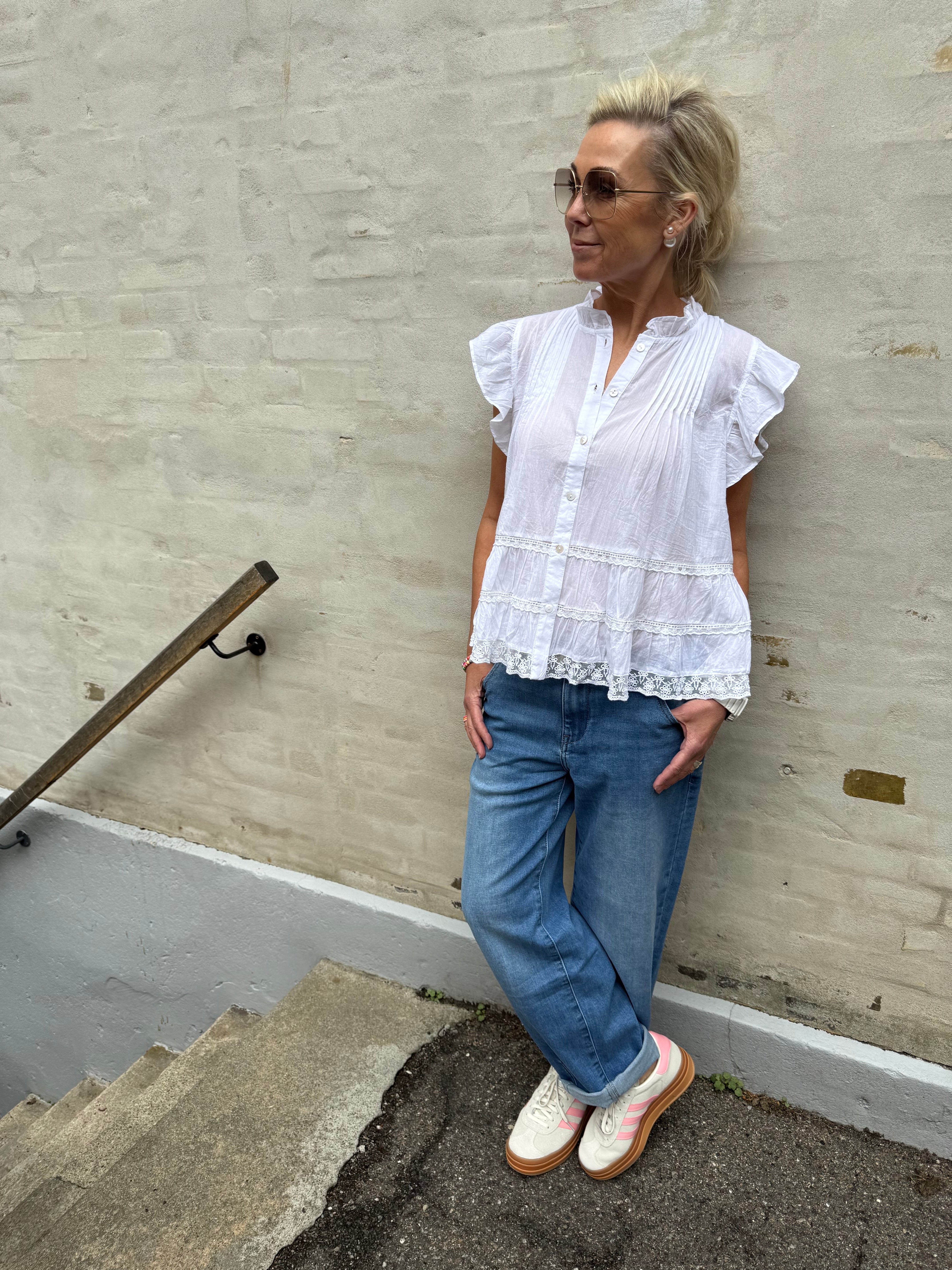 Audrey Top - White