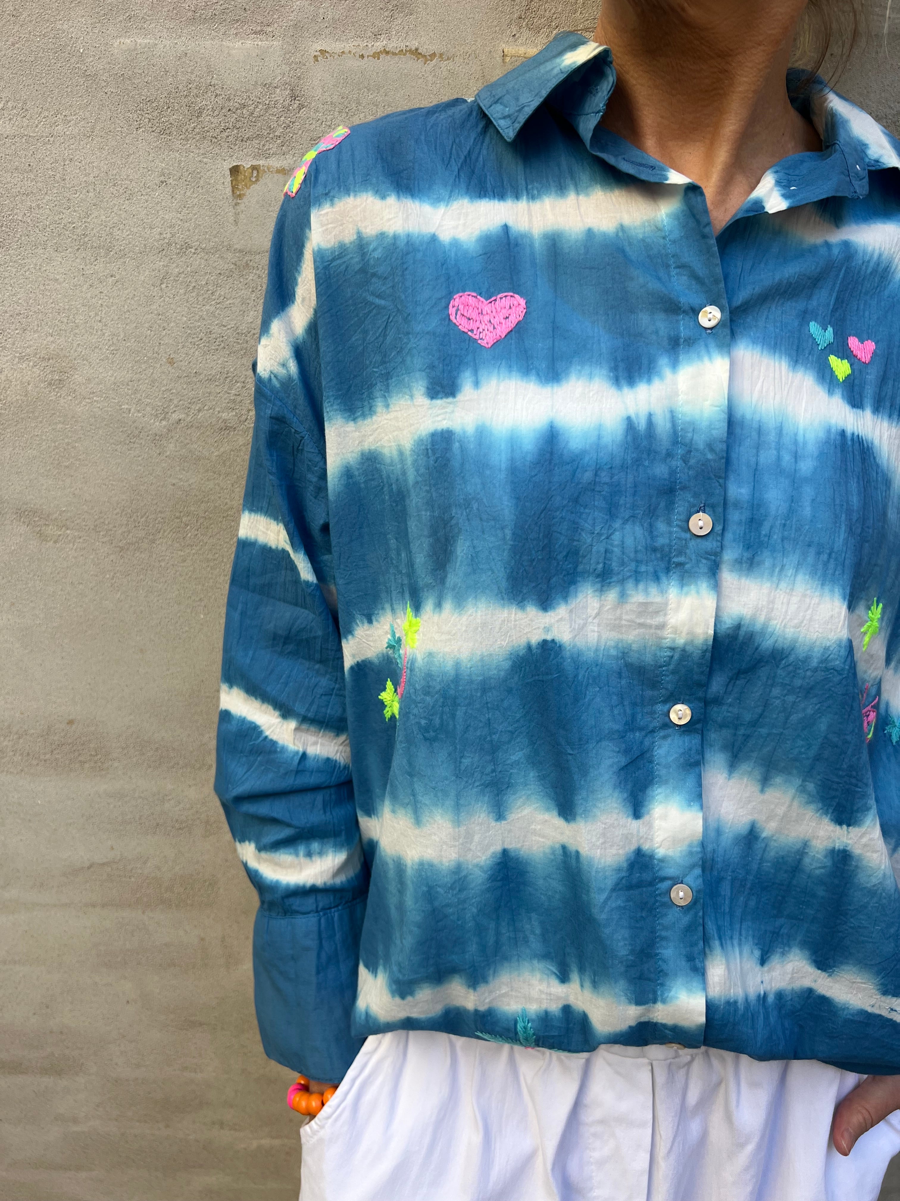Oui Oui shirt blue