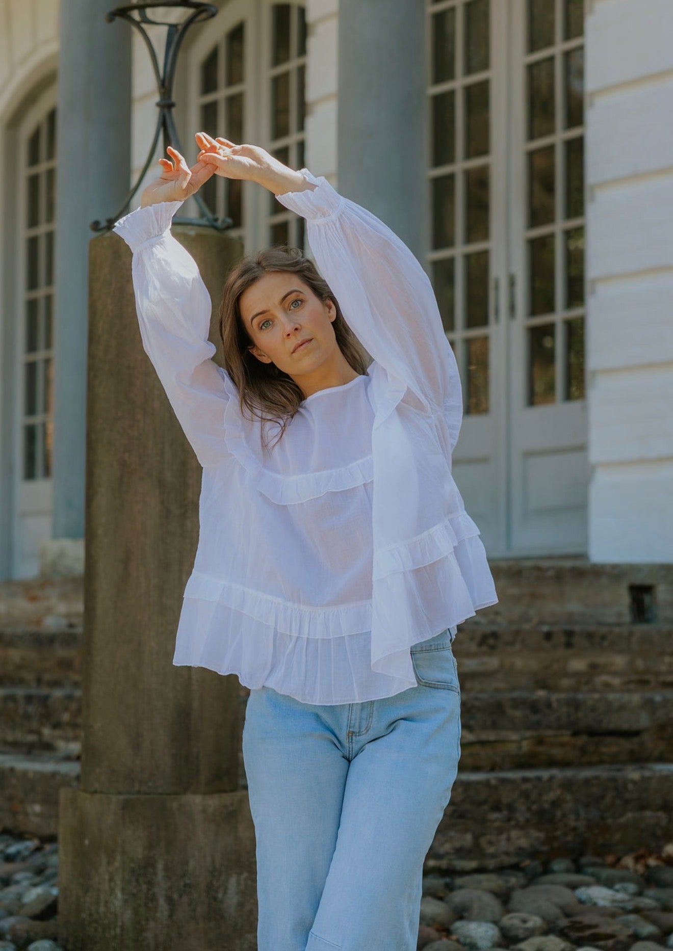 Melody Blouse - Bianco
