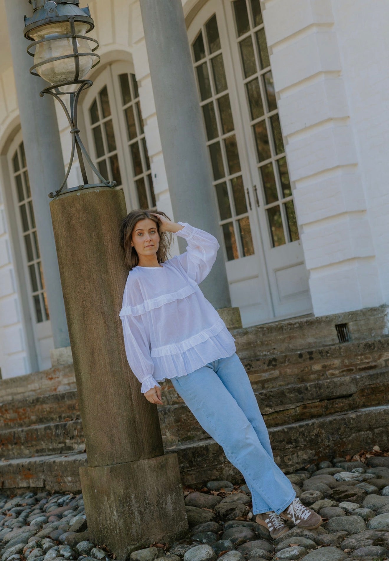 Melody Blouse - Bianco