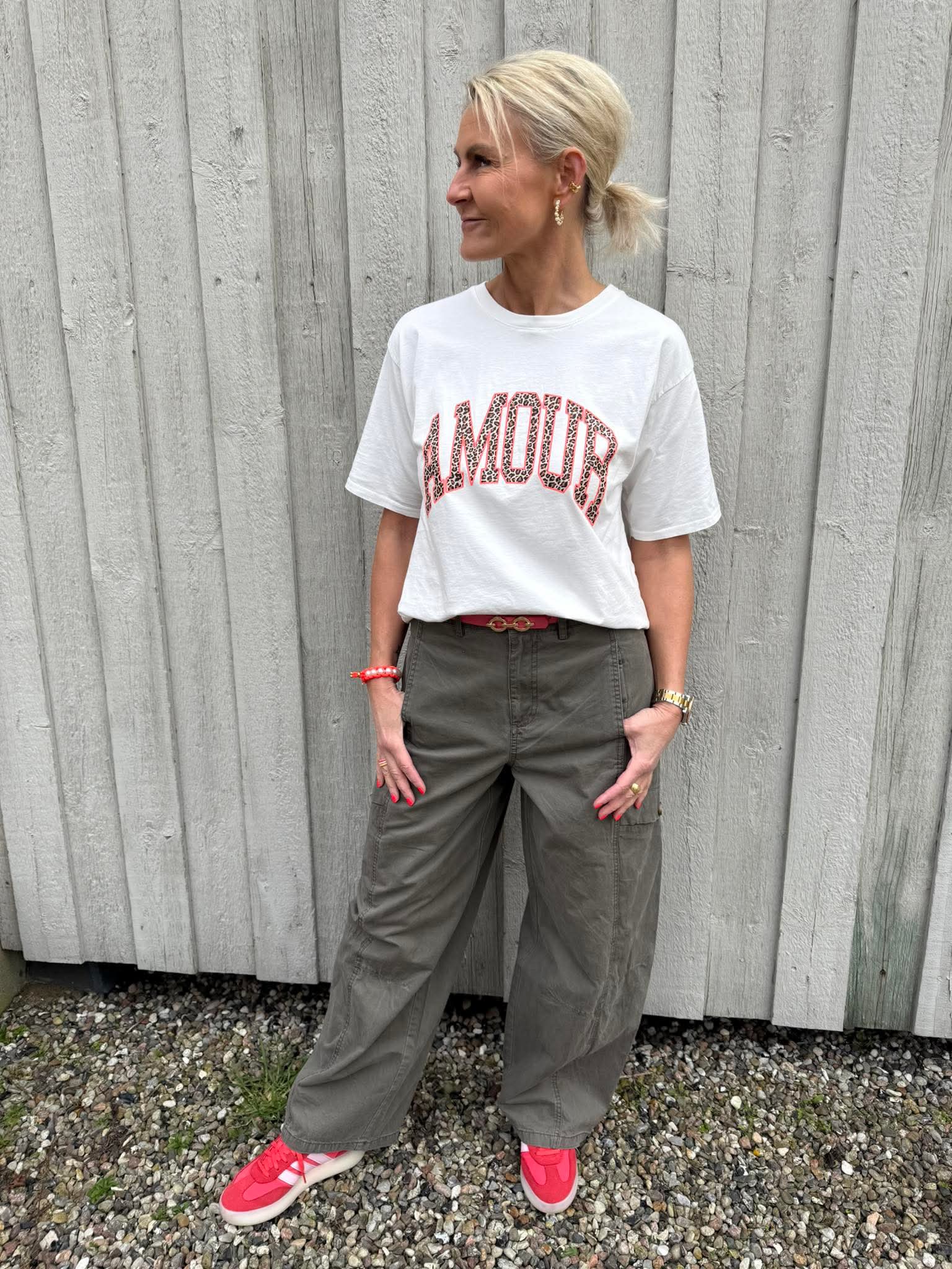 Amour Tee - White/Leo