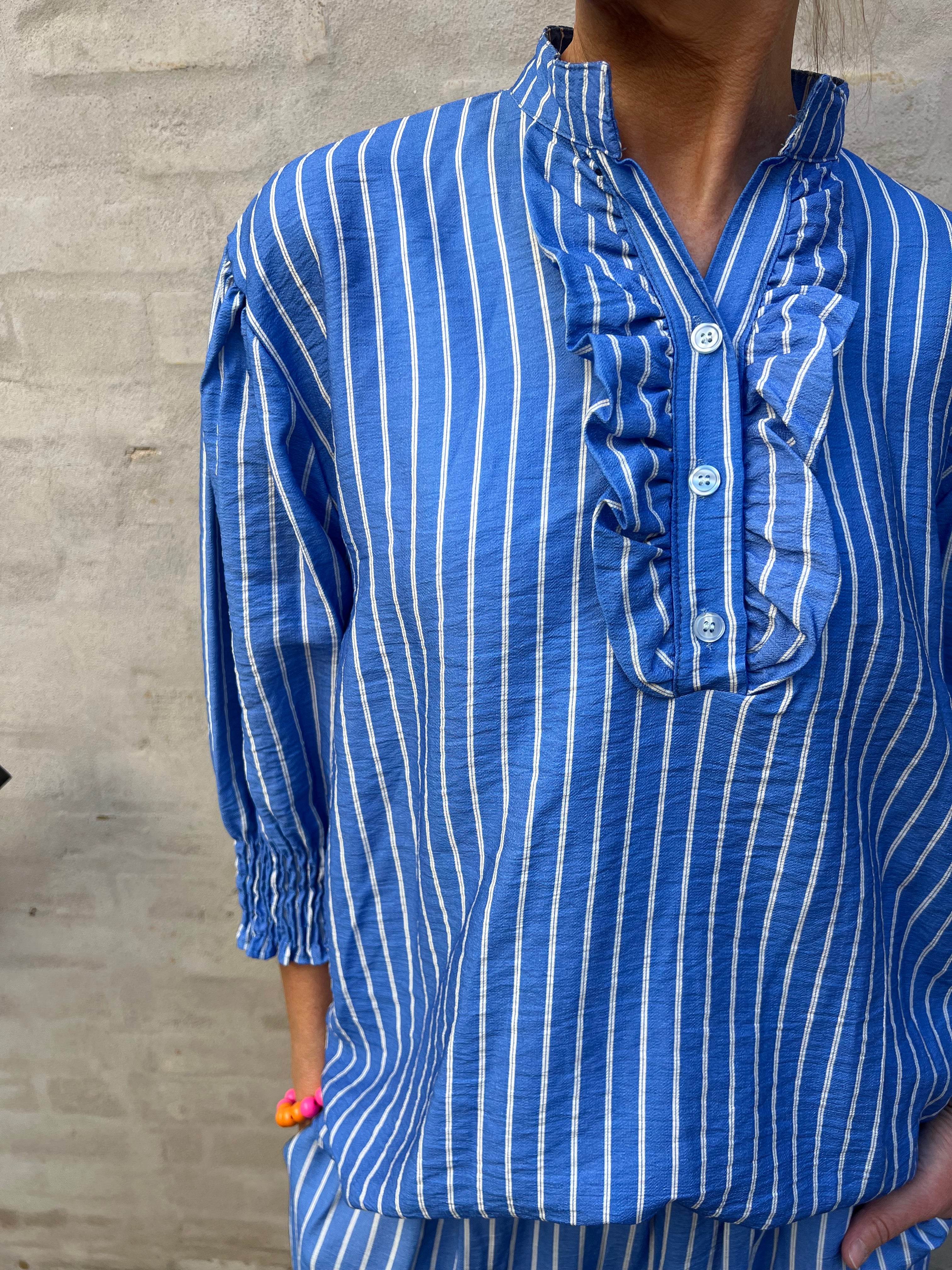 Charlie shirt blue stripe