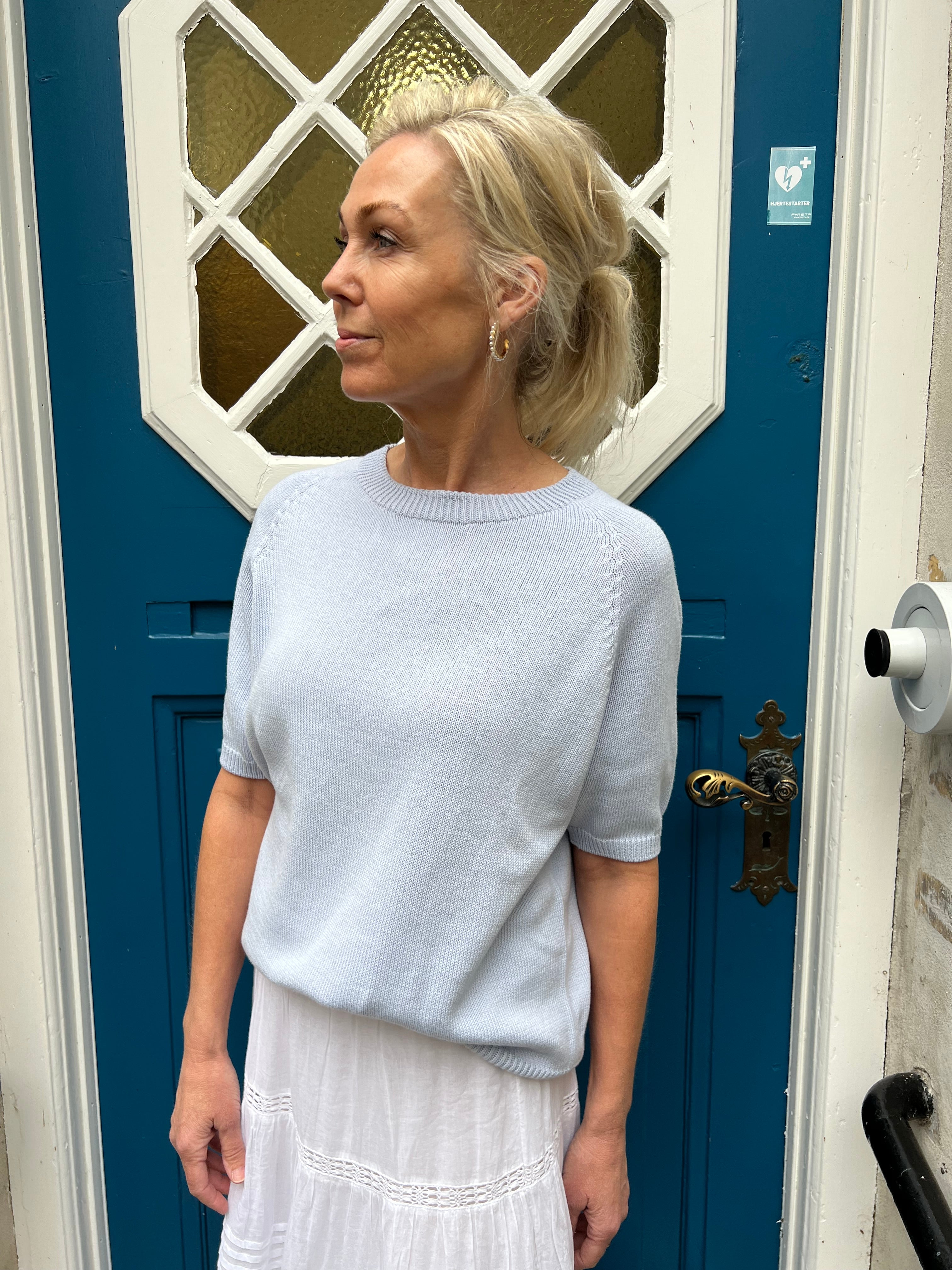 Blanca knit celeste