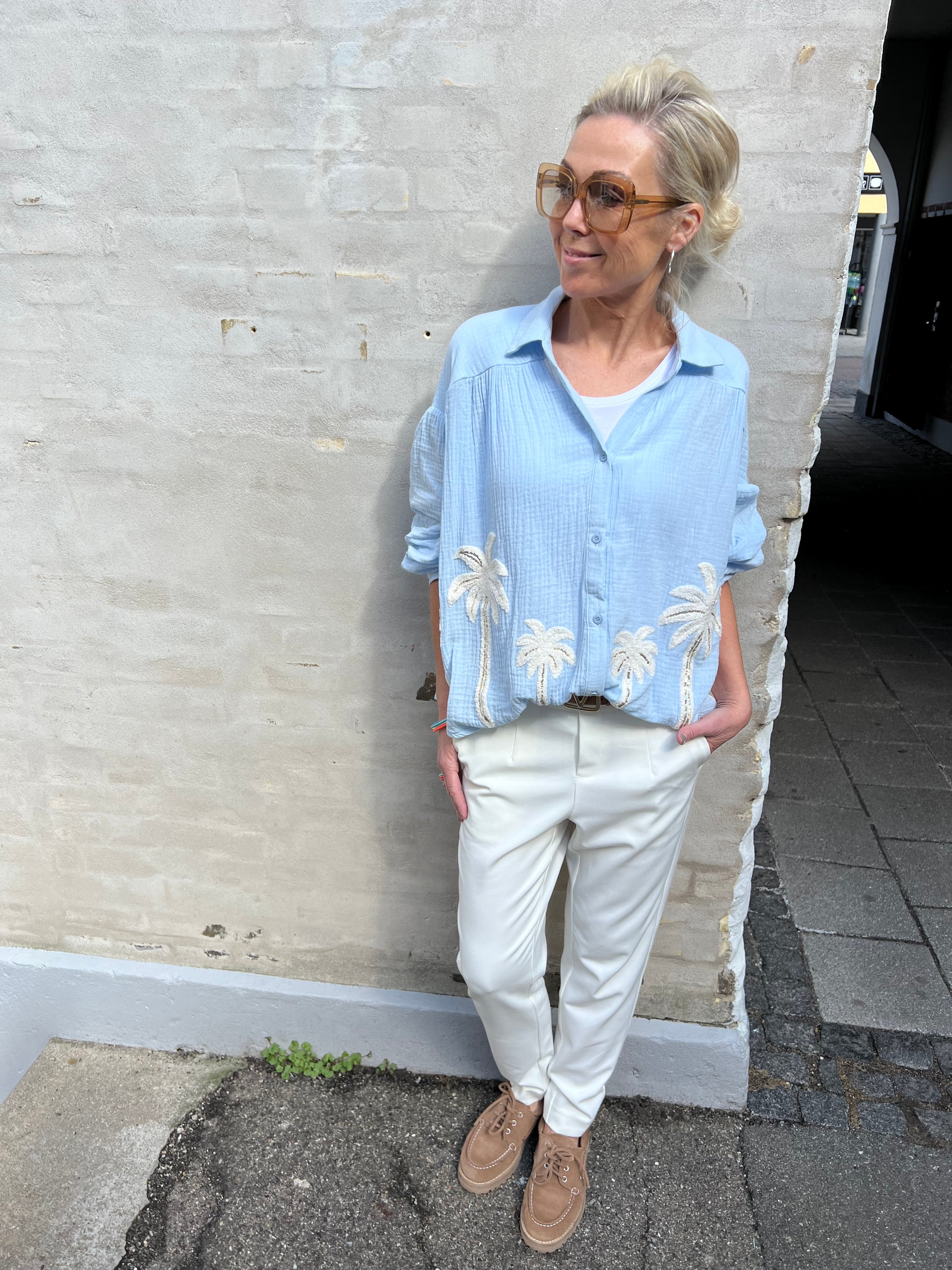 Musy palm shirt blue