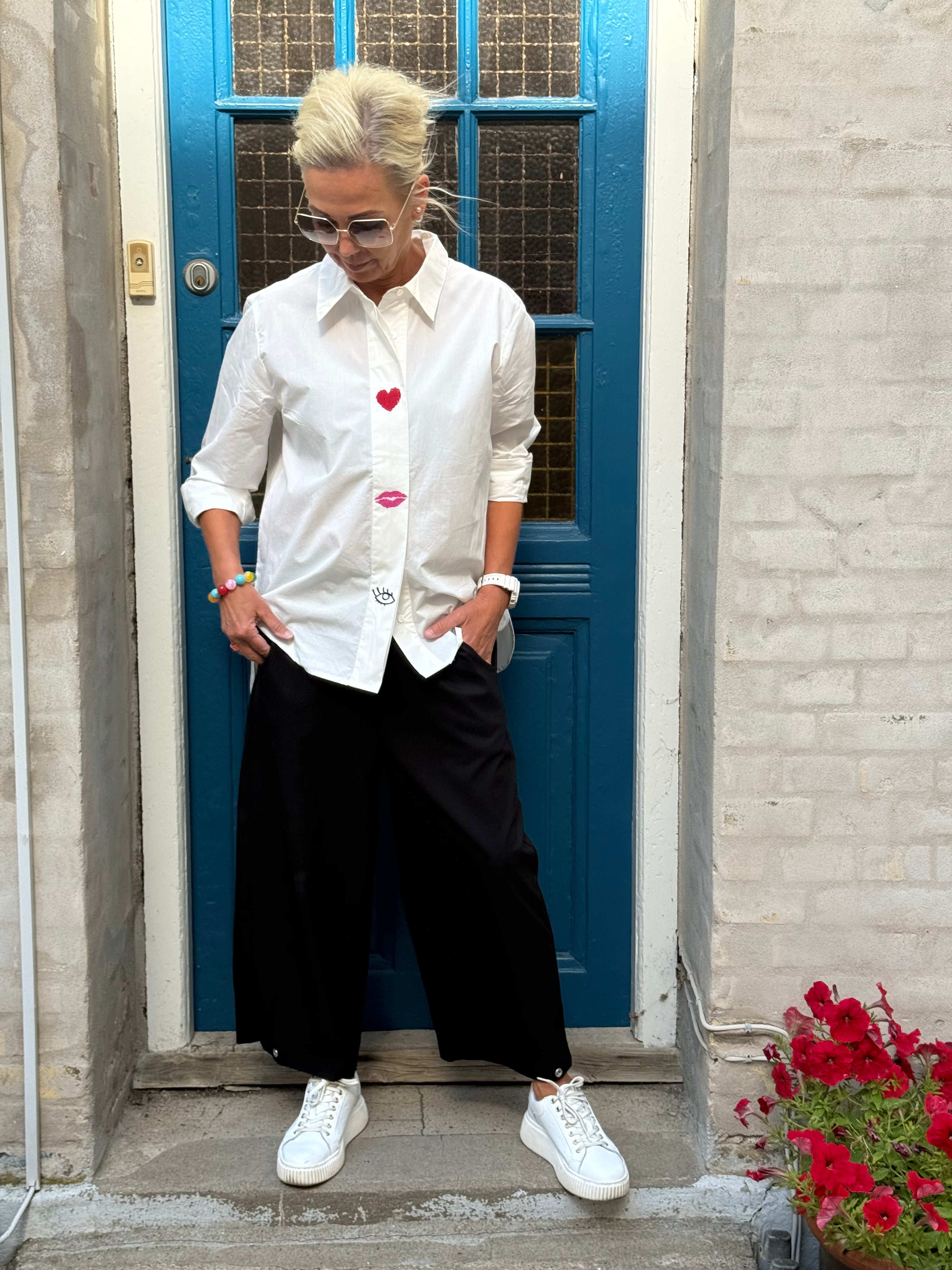 Odette Shirt - Spring Gardenia