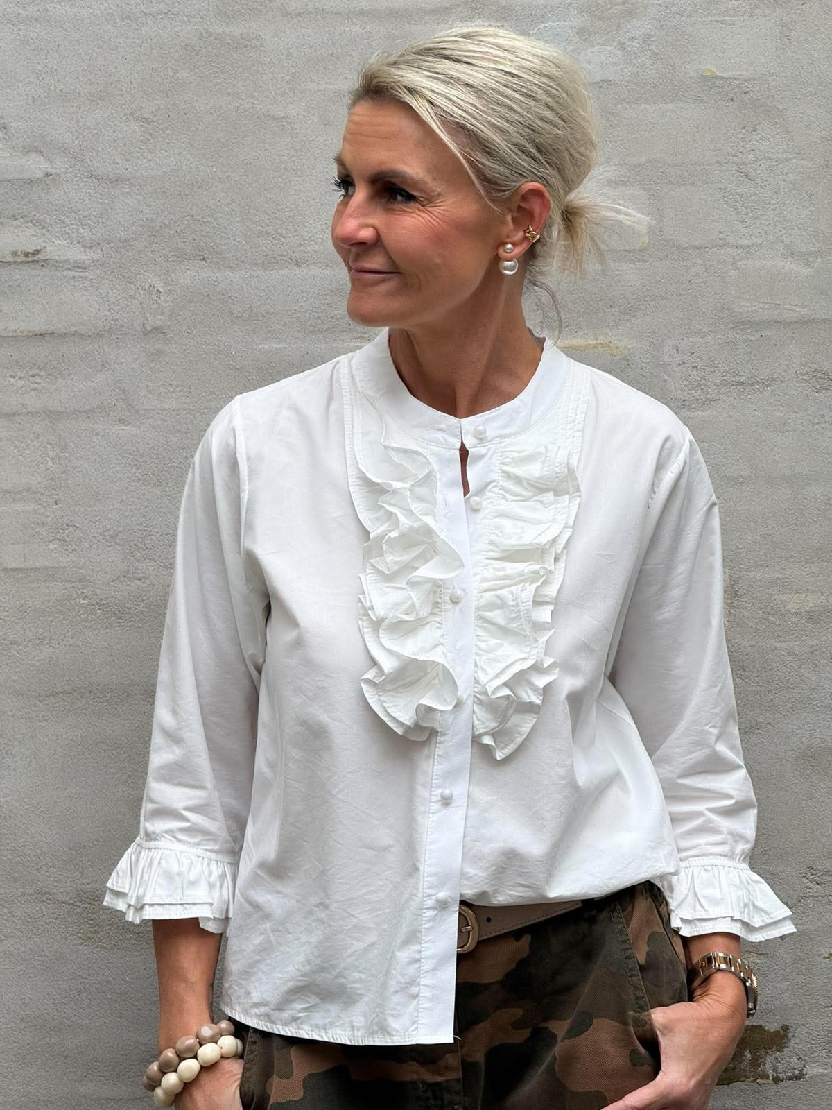 Mary skjorta - Vit