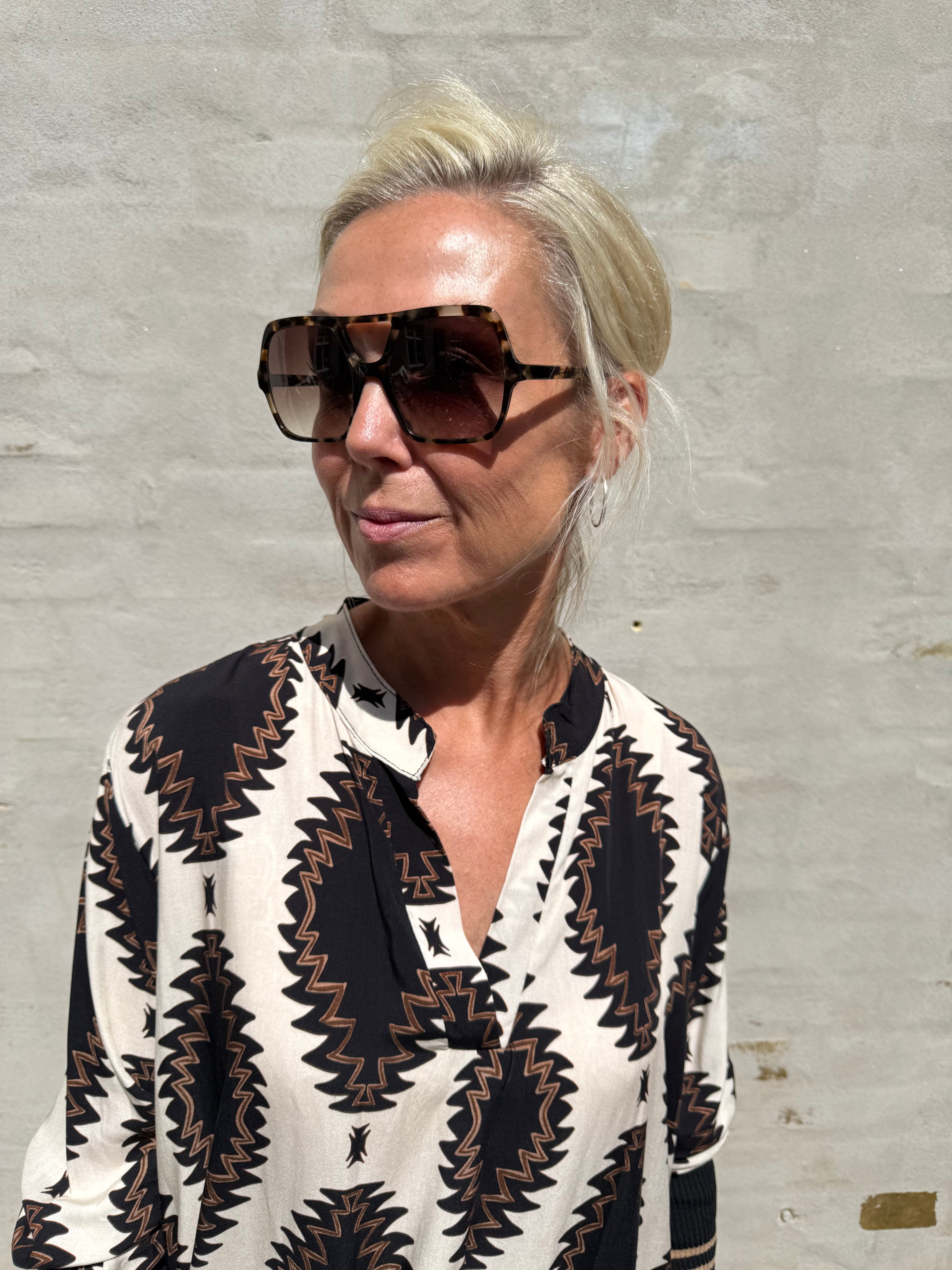 Lilly turtle brown sunglasses