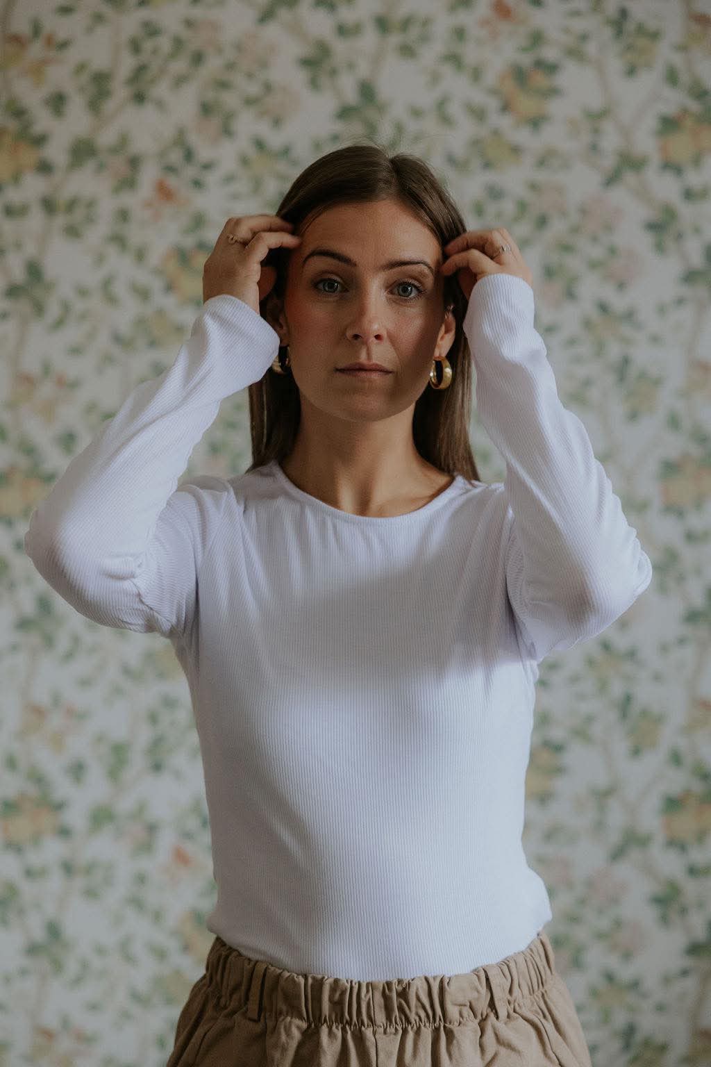 Everyday Basic Blouse - White