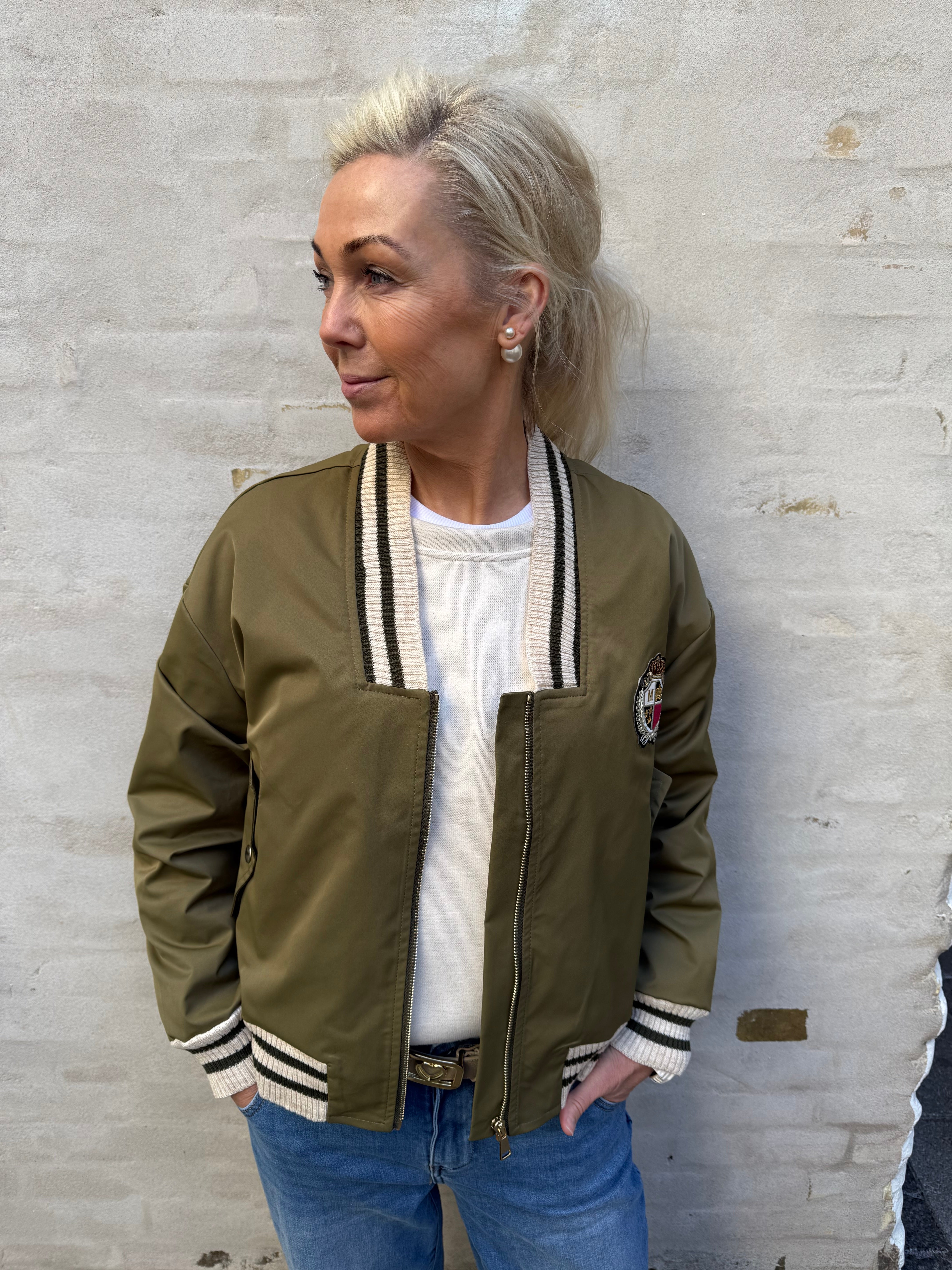 Sandy Bomber Jacket - Militare