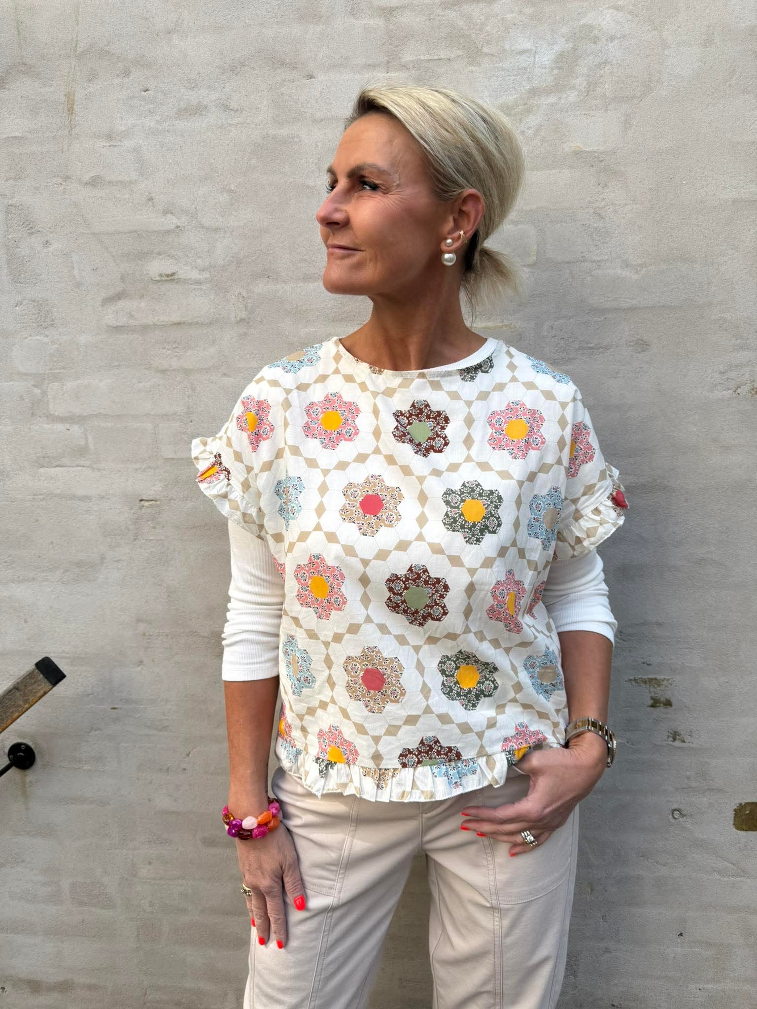 Kasimira Top - Beige