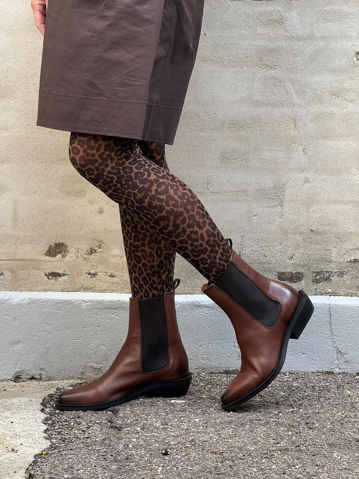 Paalmira Boots - Brown Leather